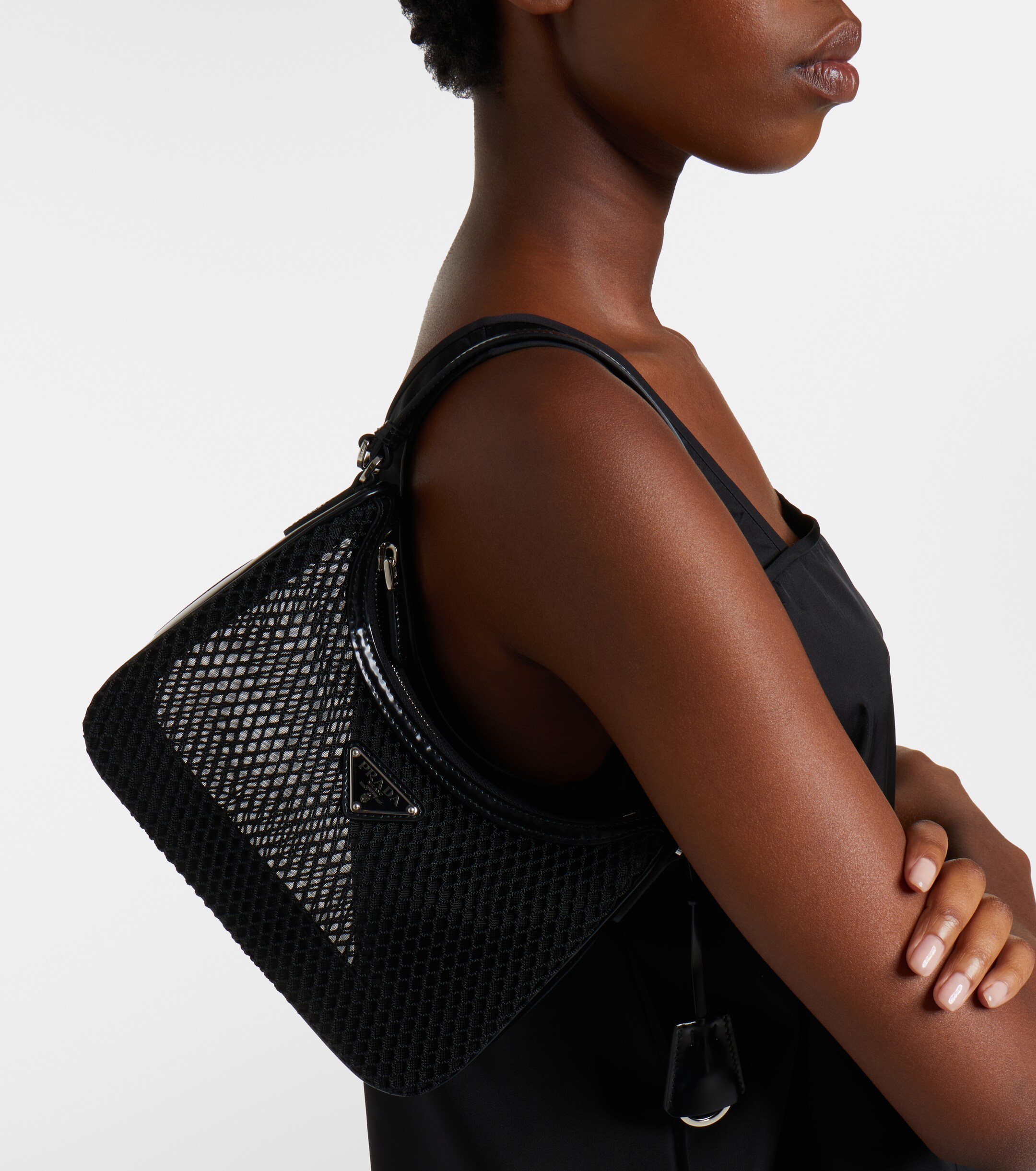 Prada Prada Re-Edition 2005 Mini mesh shoulder bag