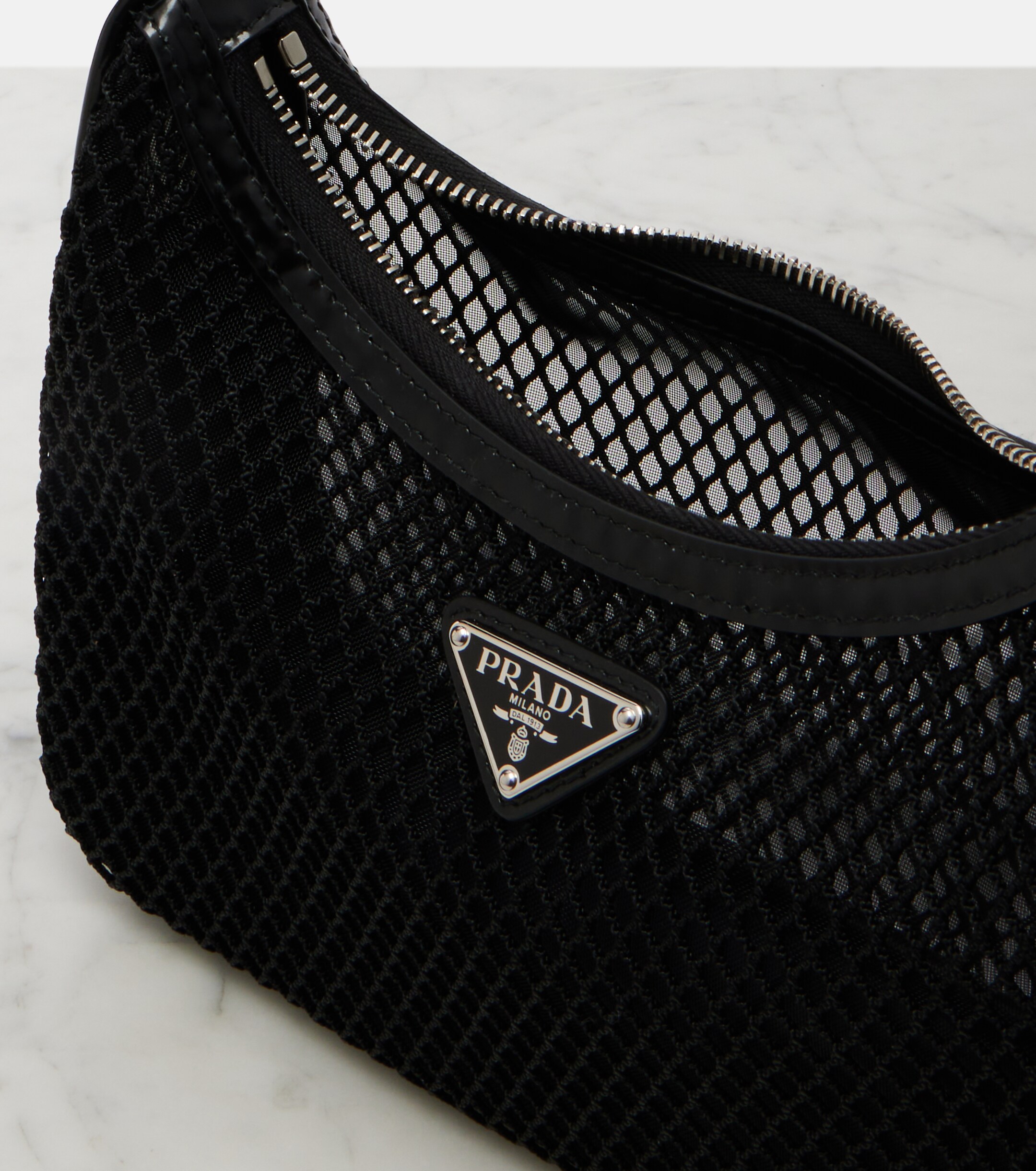 Prada Prada Re-Edition 2005 Mini mesh shoulder bag