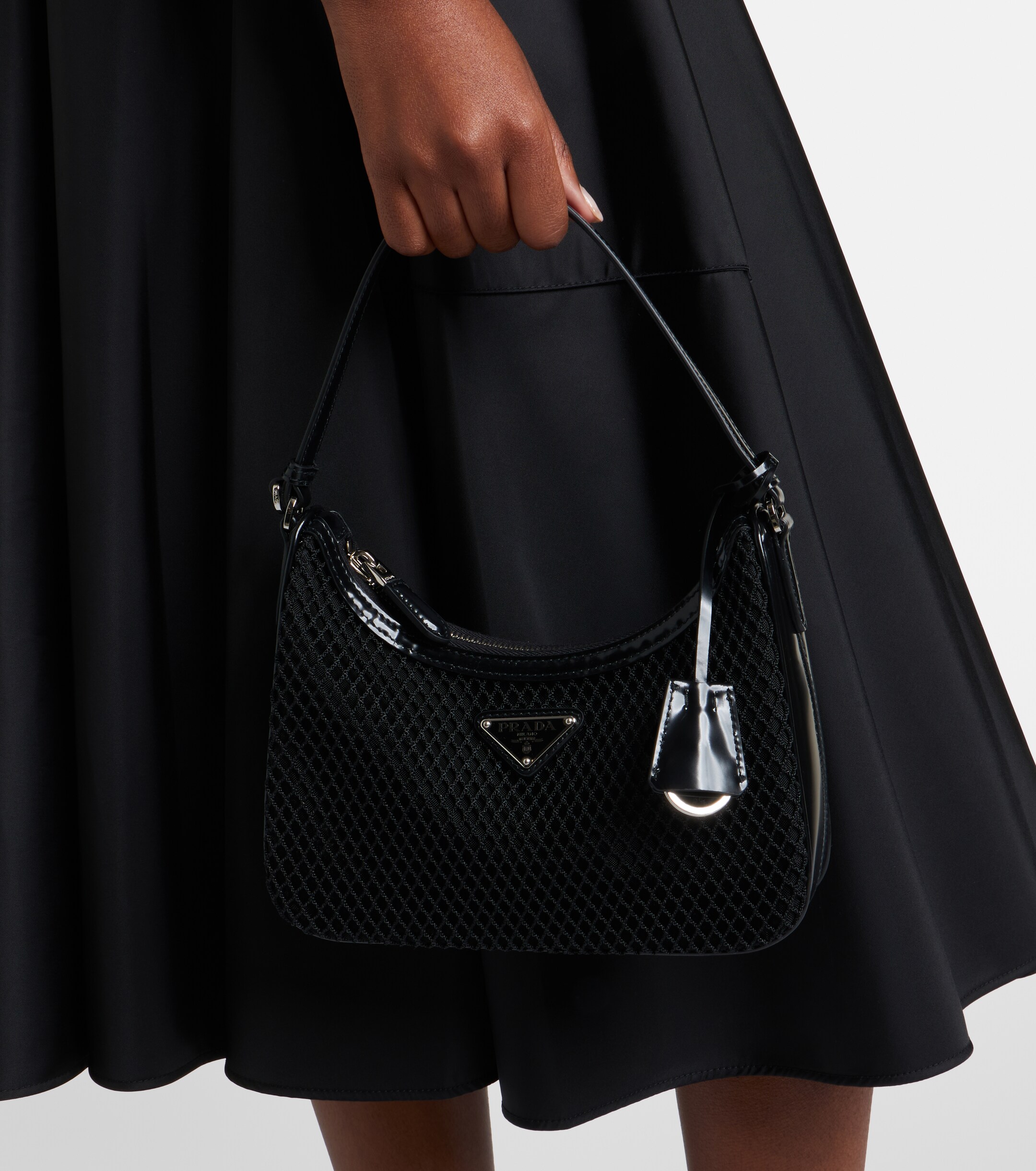 Prada Prada Re-Edition 2005 Mini mesh shoulder bag