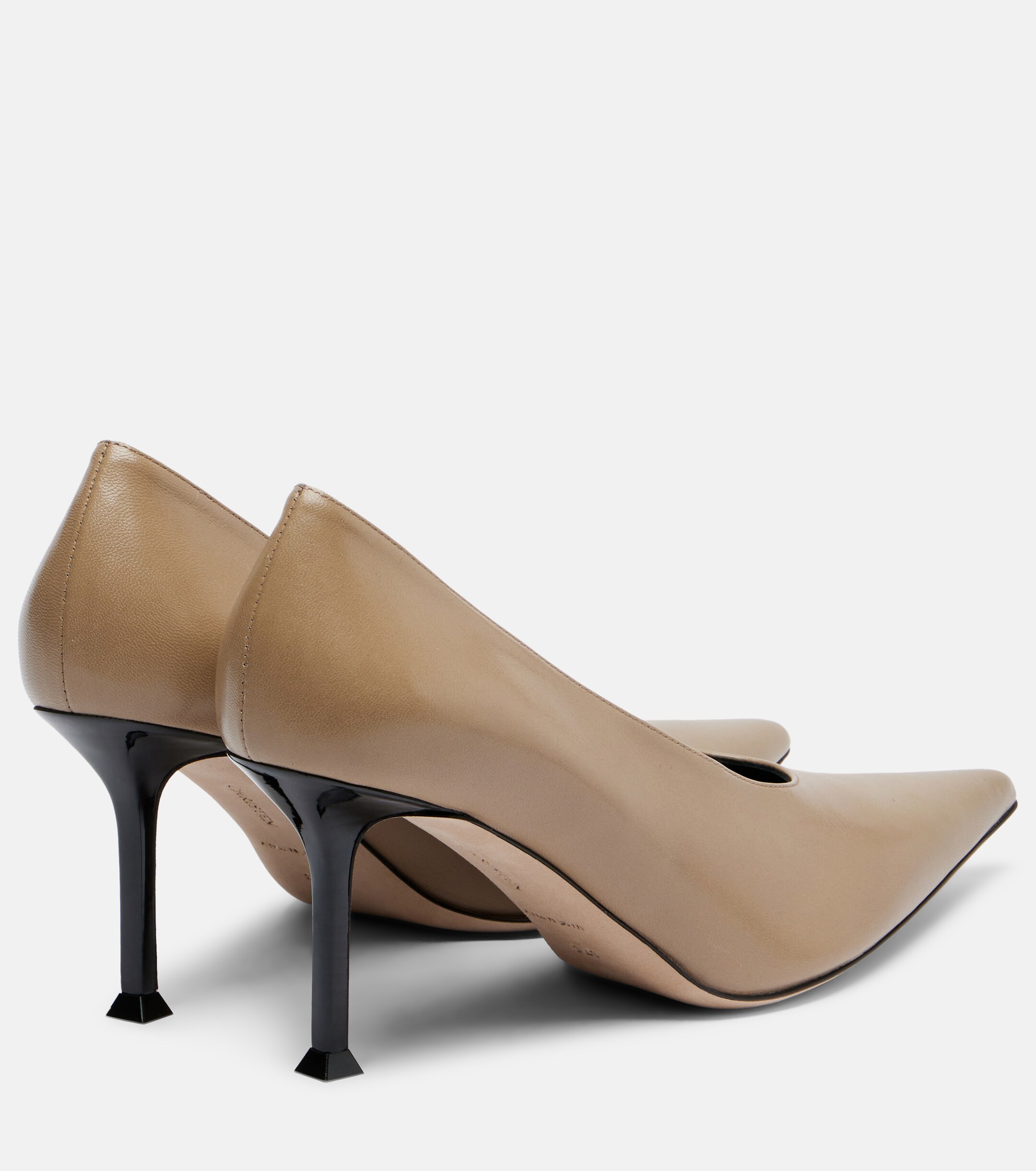 Christen Christen Helix leather pumps