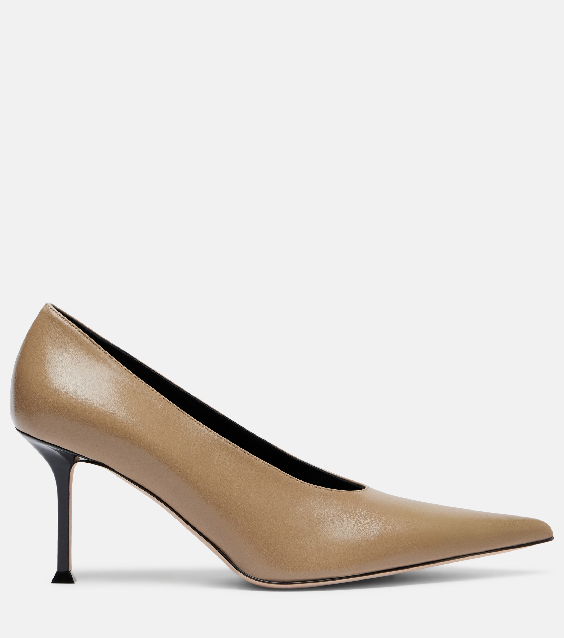 Christen Christen Helix leather pumps