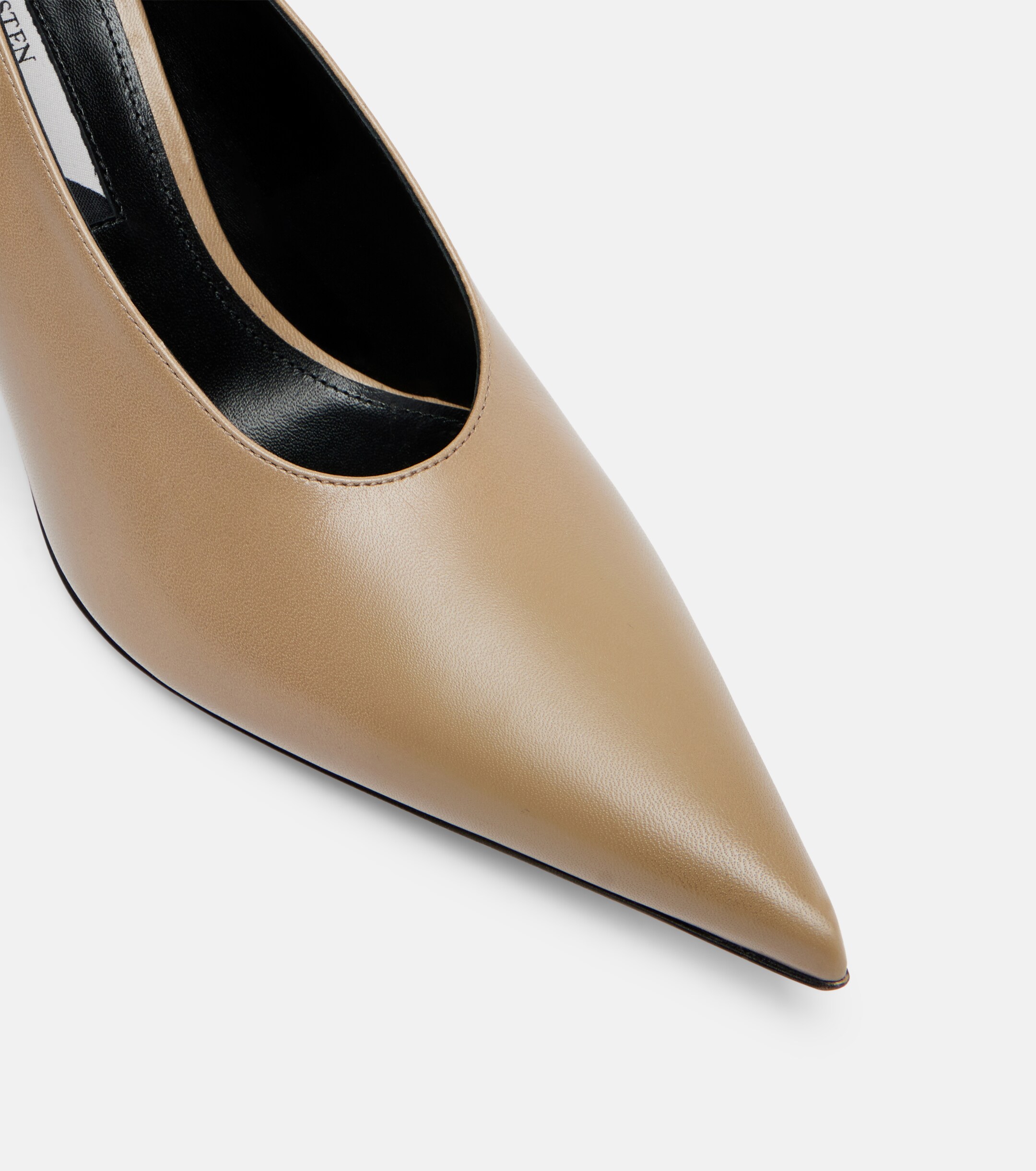 Christen Christen Helix leather pumps