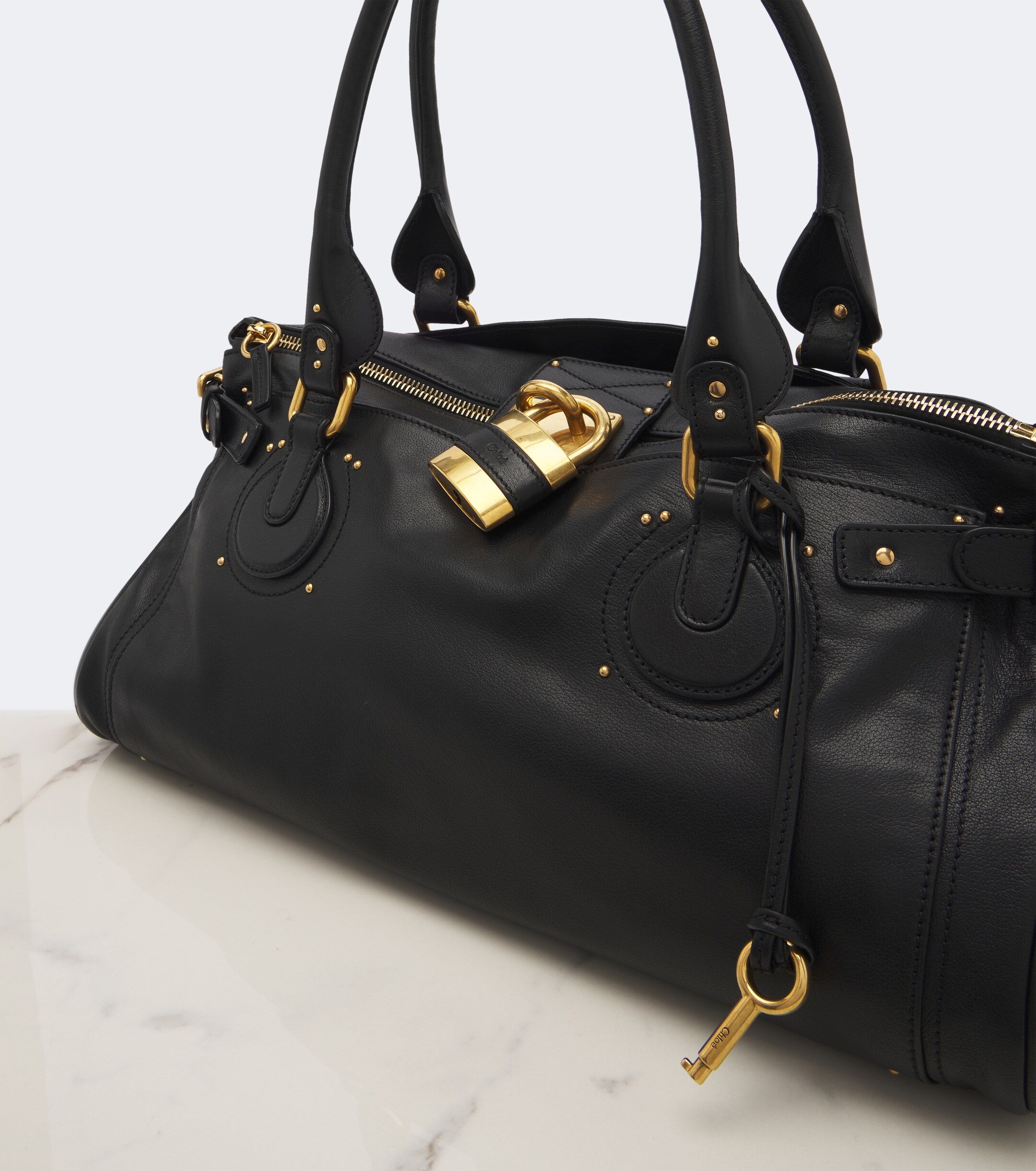 Chloé Paddington XL leather shoulder bag