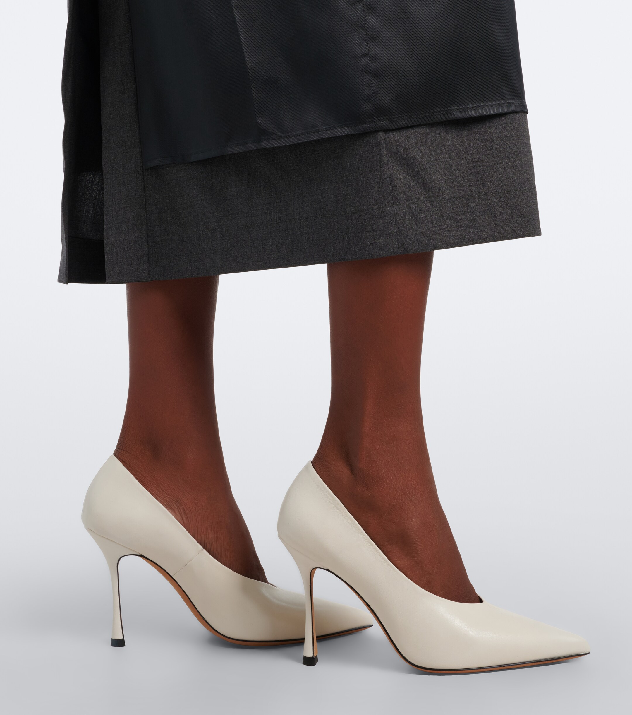 Jude JUDE Kiss leather pumps