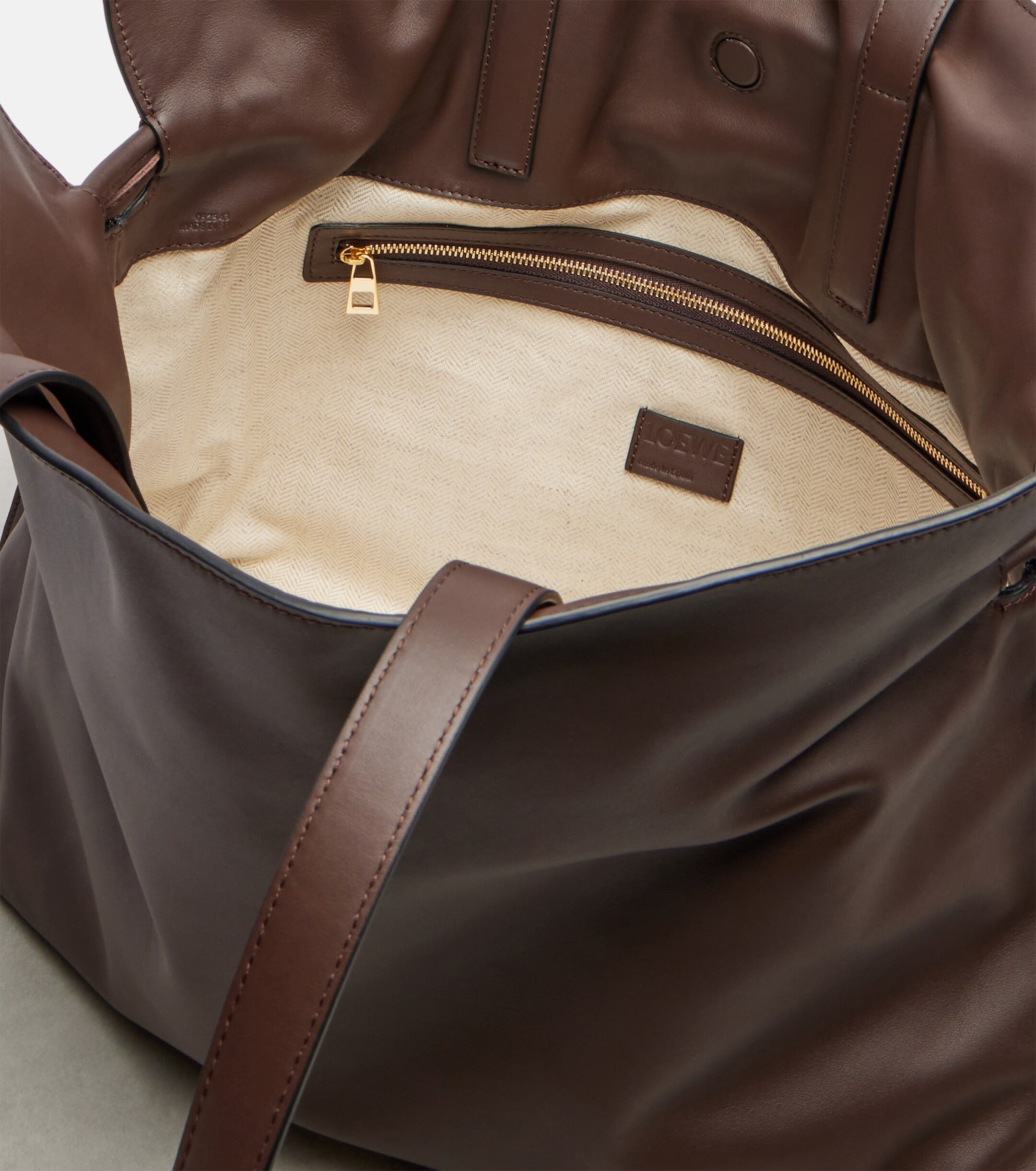 Loewe Flamenco Large leather tote bag