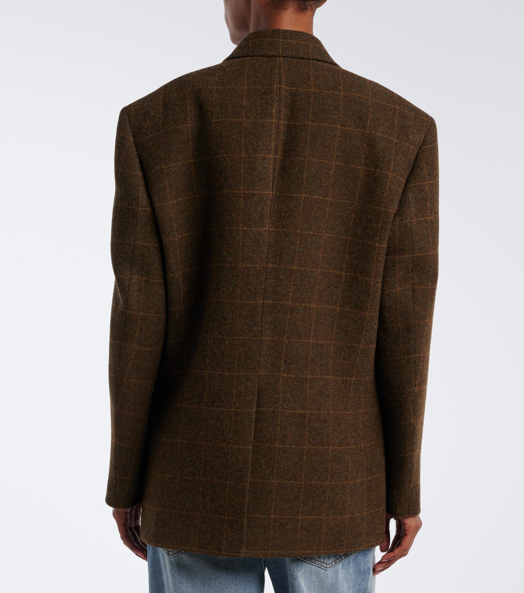 Róhe Róhe Checked oversized wool blazer