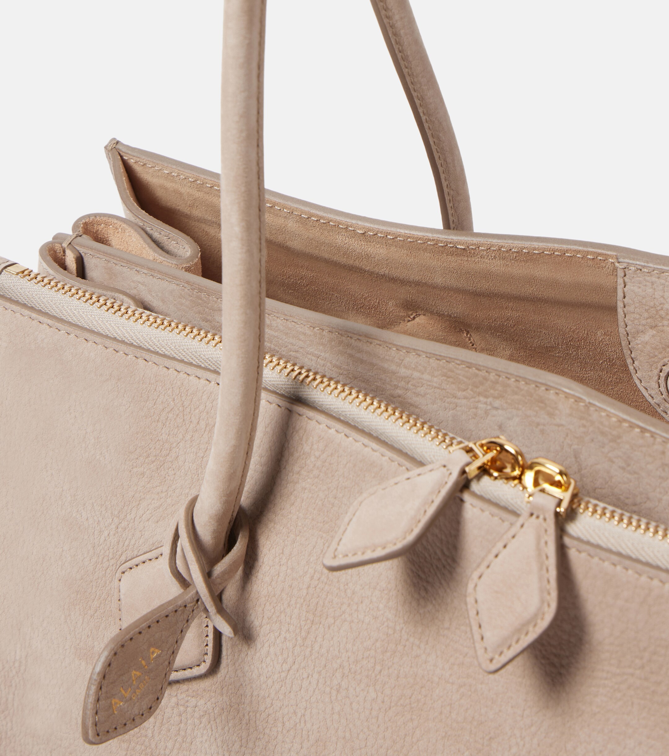 Alaïa Le Teckel leather tote bag