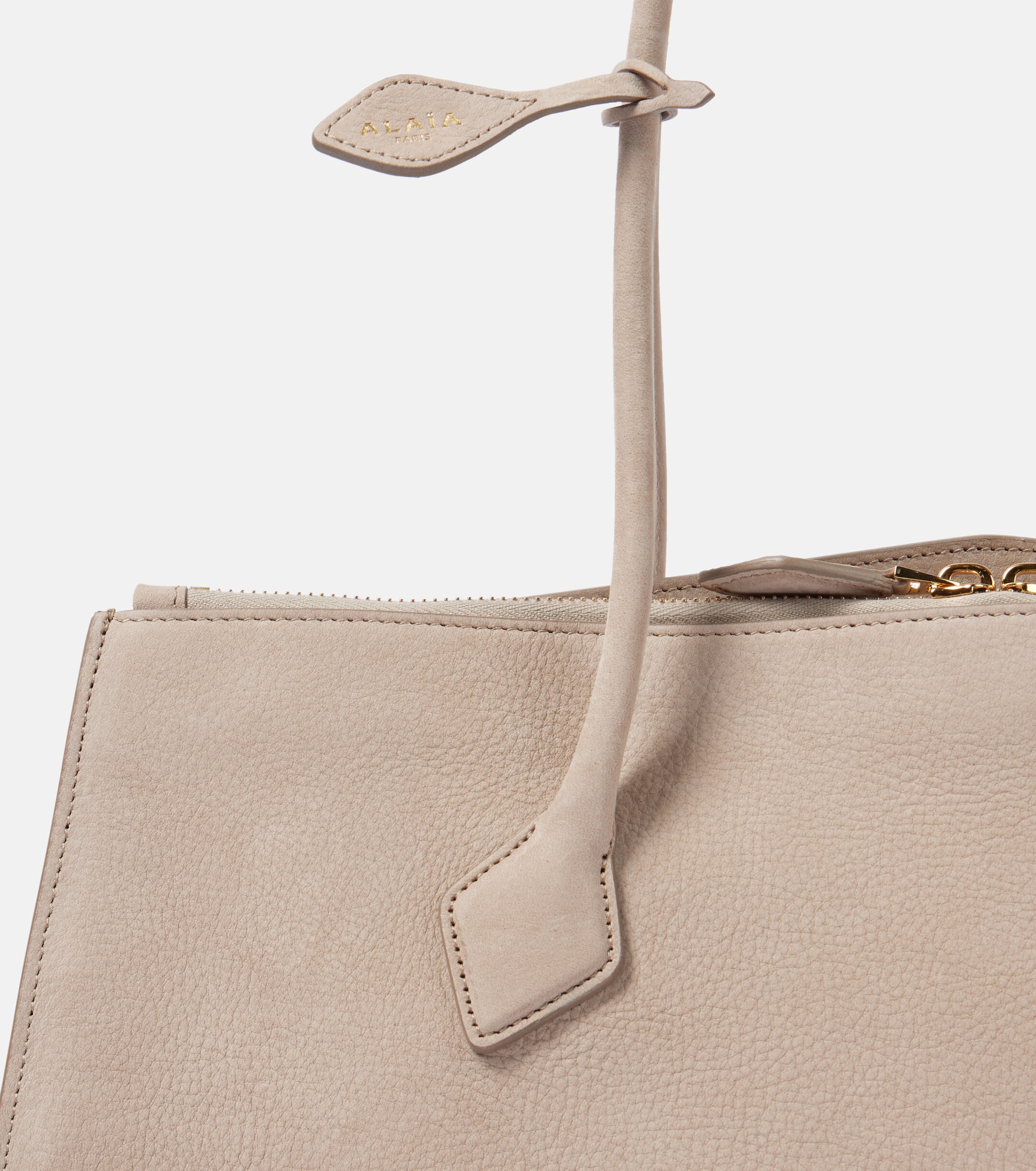Alaïa Le Teckel leather tote bag