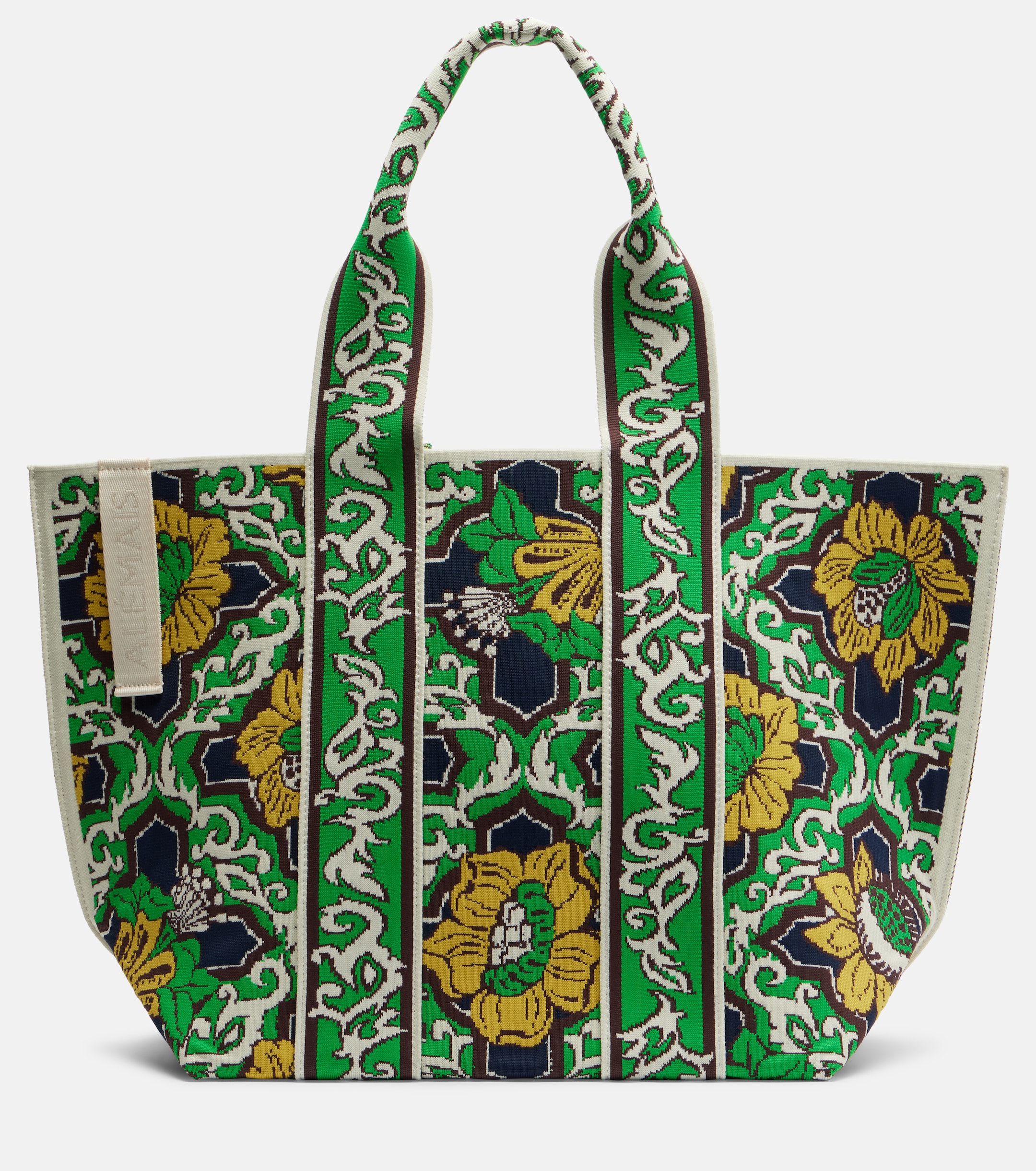 Alémais Alémais Liana Large jacquard tote bag