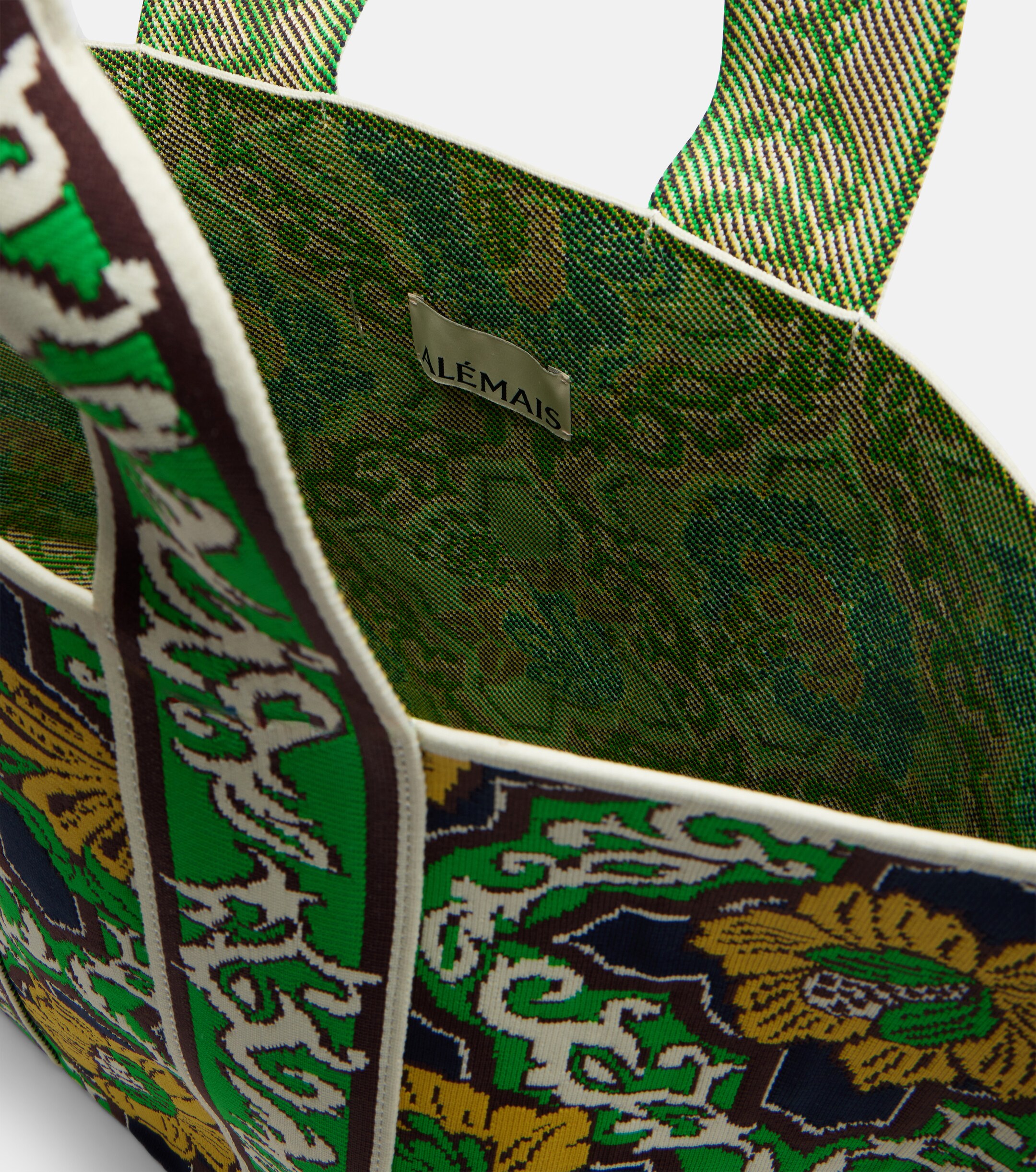 Alémais Alémais Liana Large jacquard tote bag