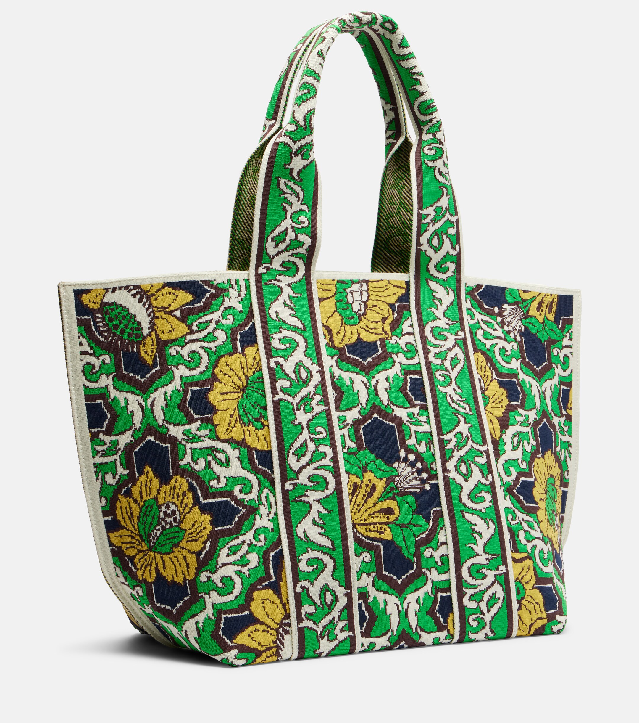 Alémais Alémais Liana Large jacquard tote bag