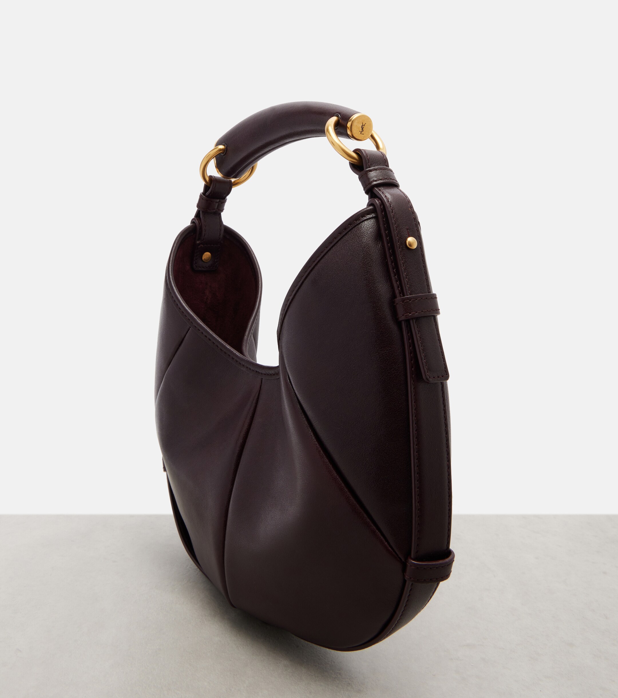 Saint Laurent Mombasa Small leather top-handle bag