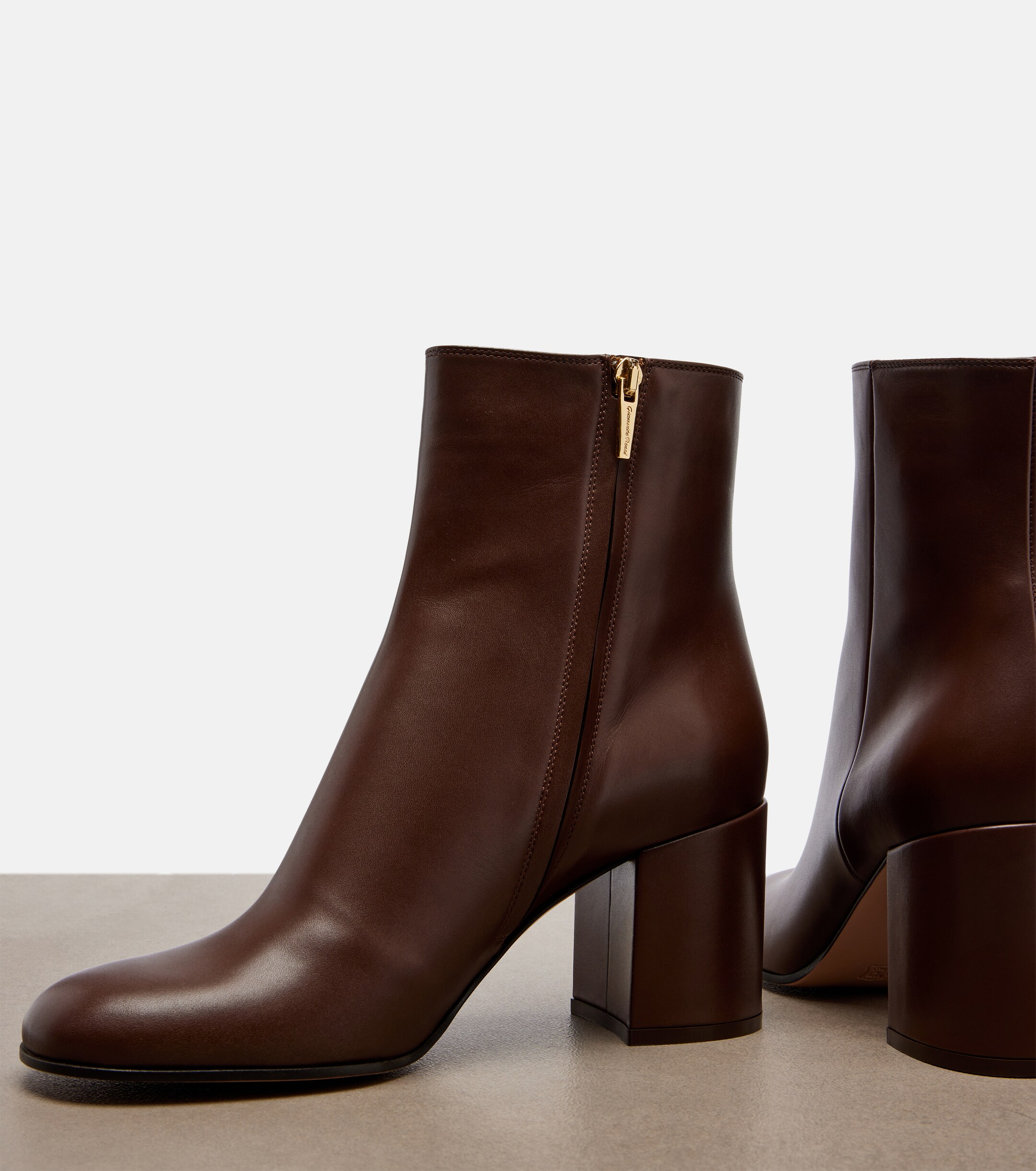 GIANVITO ROSSI Gianvito Rossi Joelle leather ankle boots