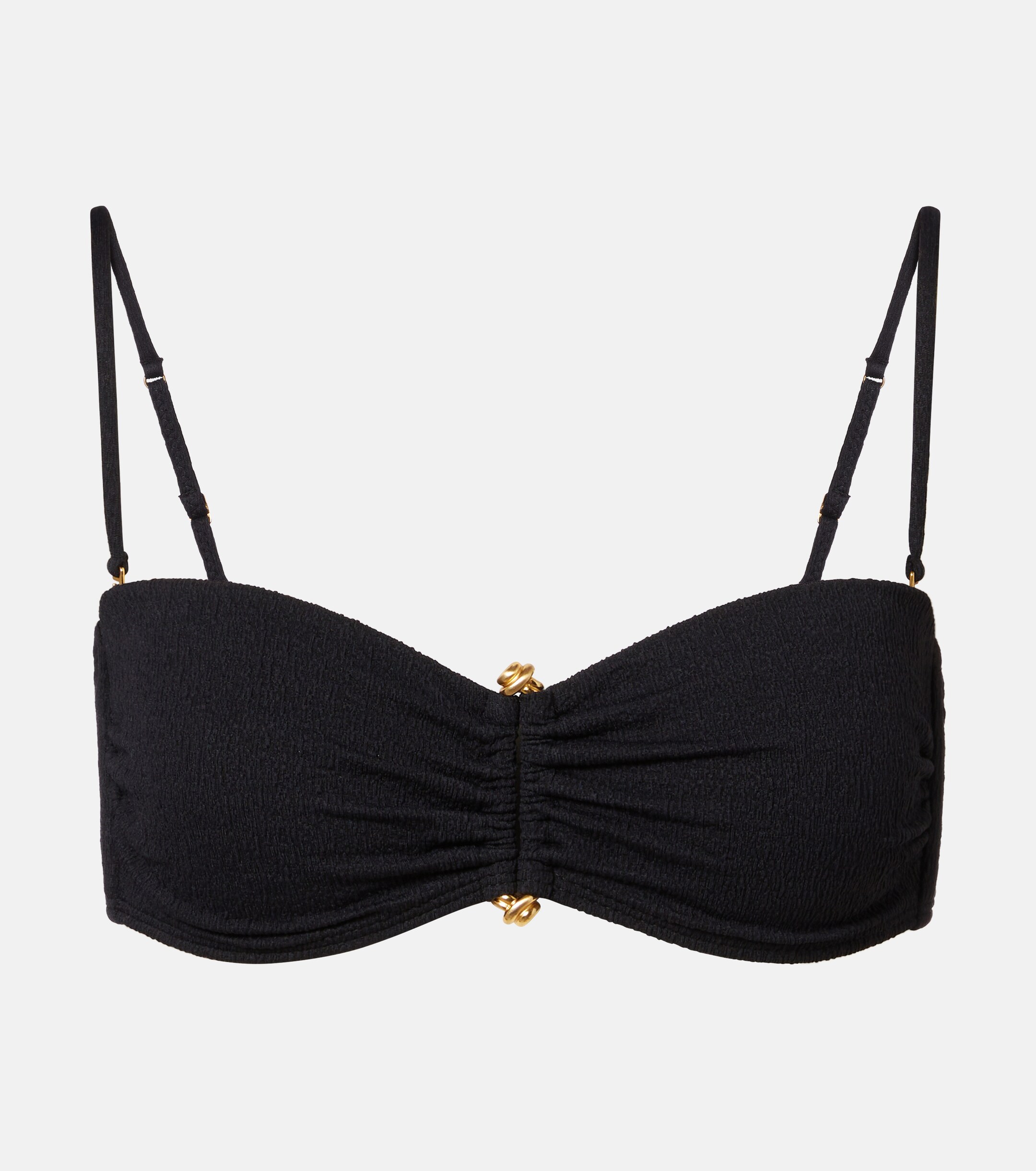 VIX PAULA HERMANNY ViX Paula Hermanny Nika embellished bandeau bikini top