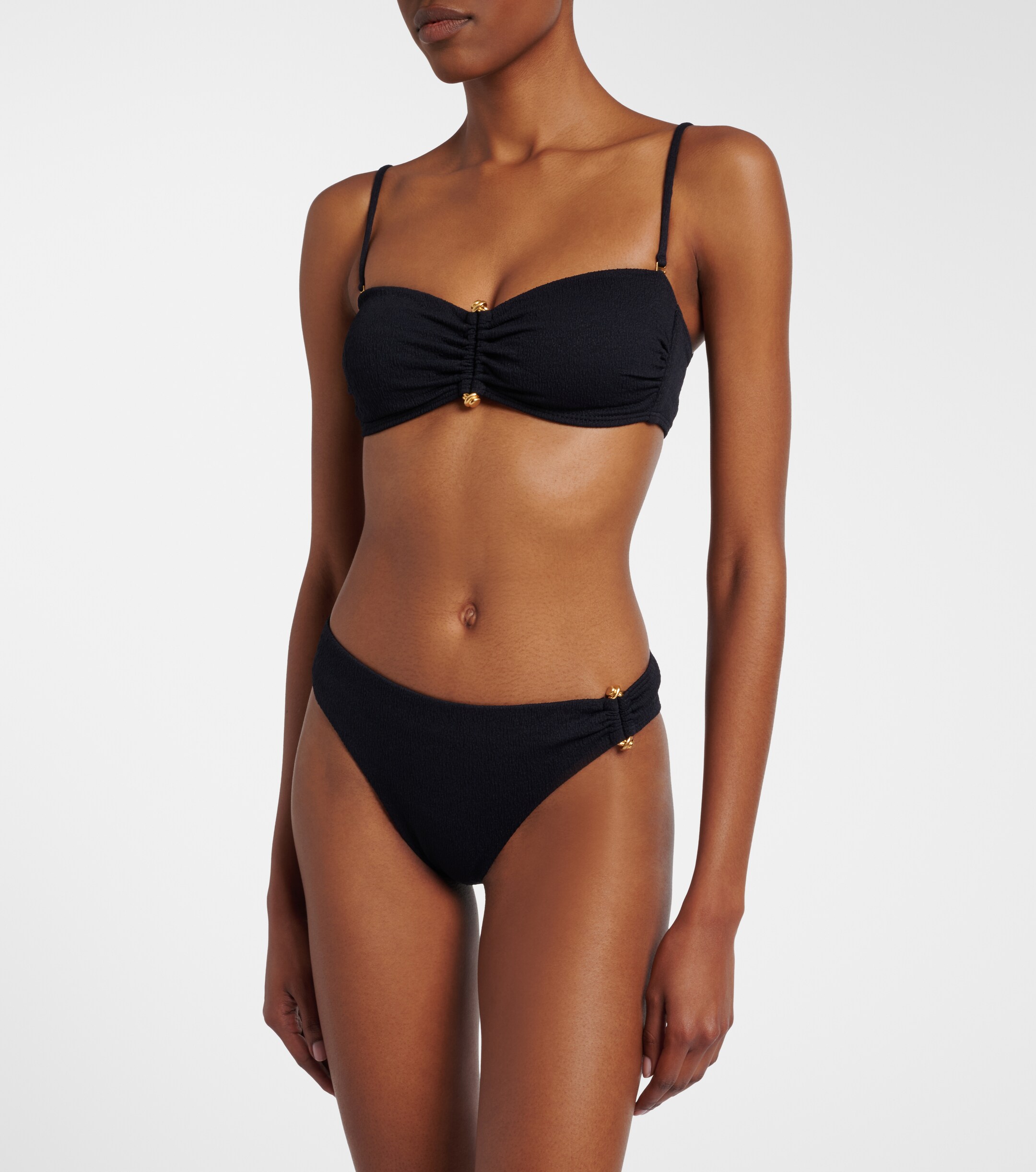 VIX PAULA HERMANNY ViX Paula Hermanny Nika embellished bandeau bikini top