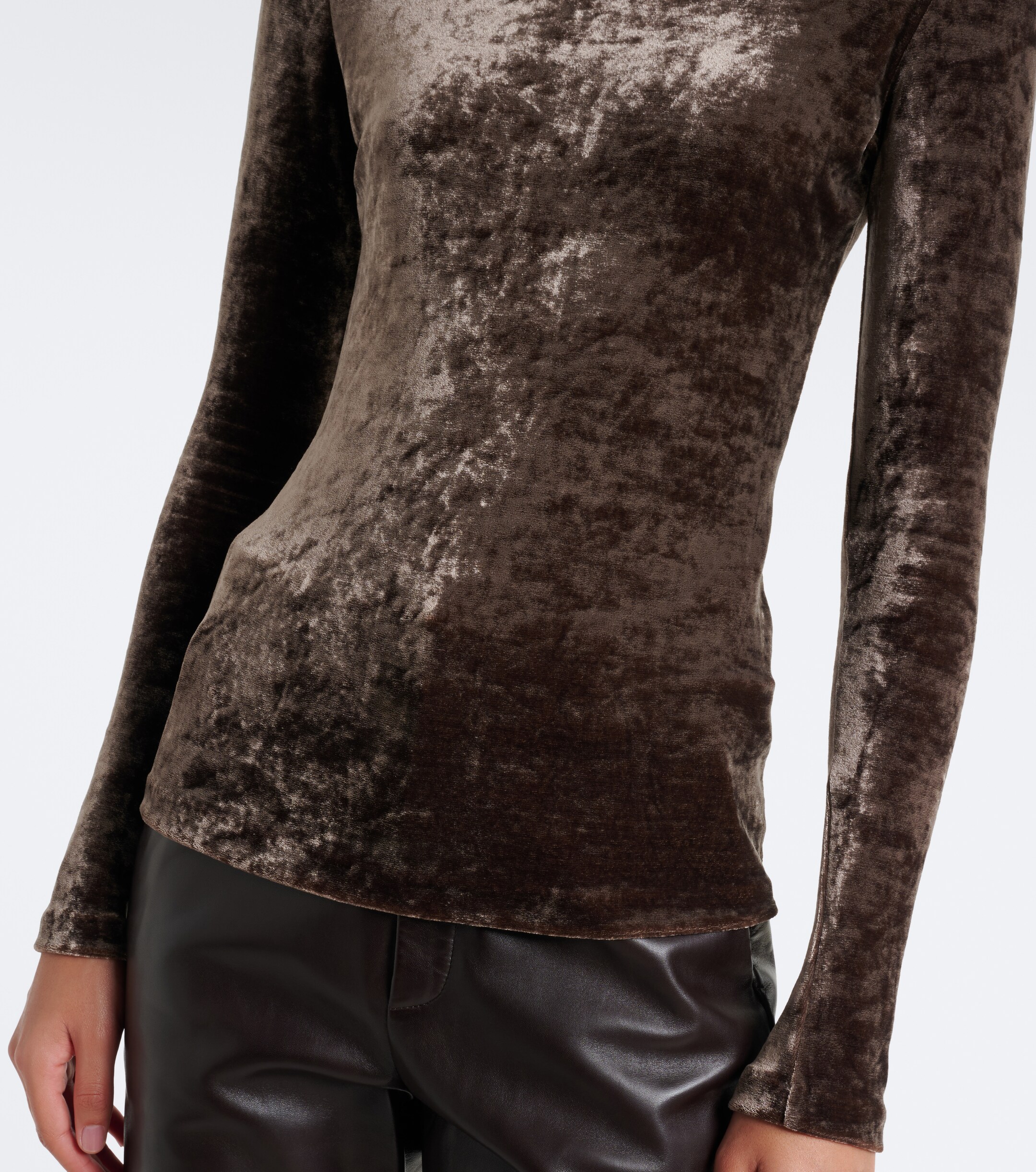 Ralph Lauren Collection Ralph Lauren Collection Ilene velour top