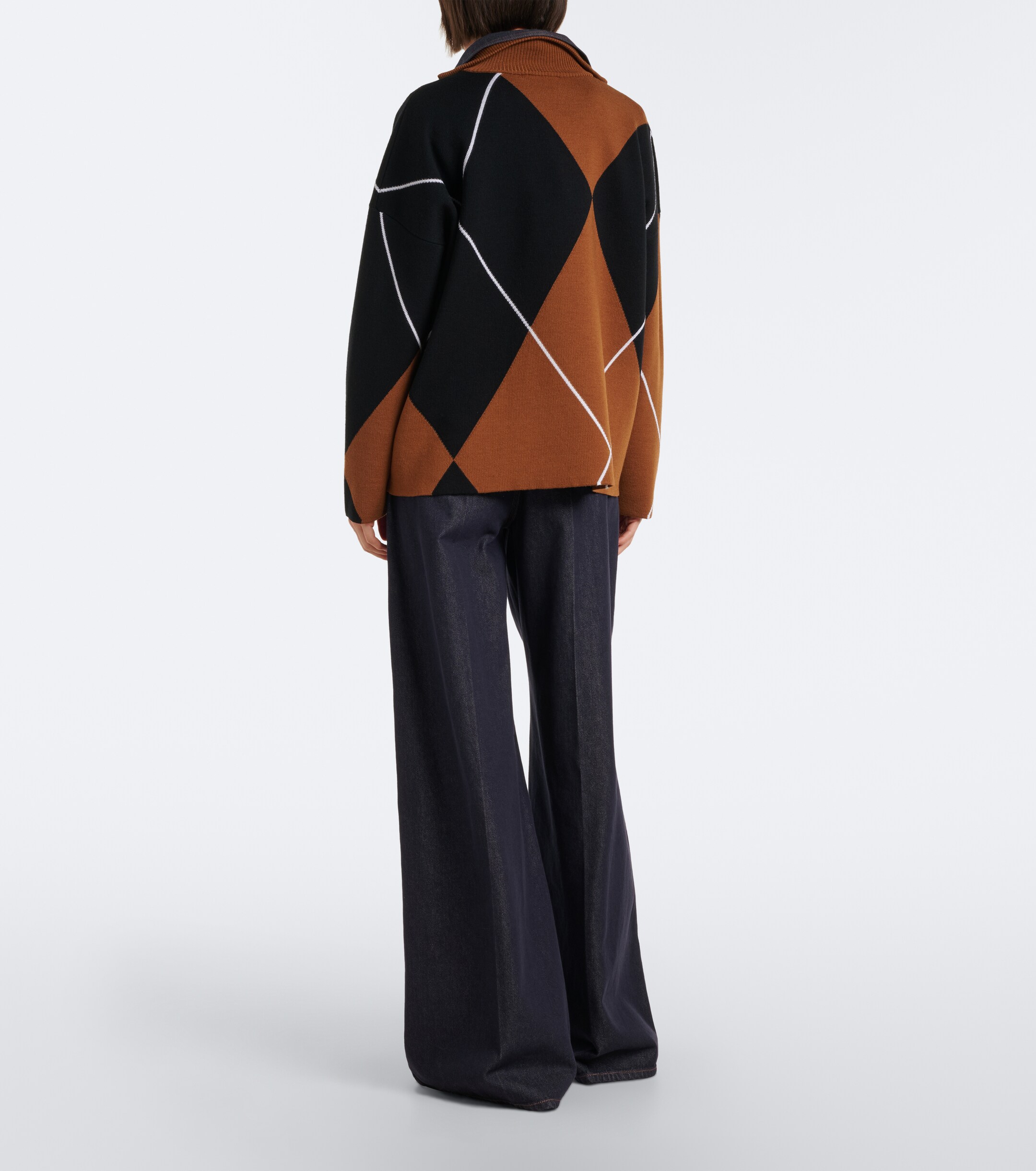 Max Mara Max Mara High-rise wide-leg jeans