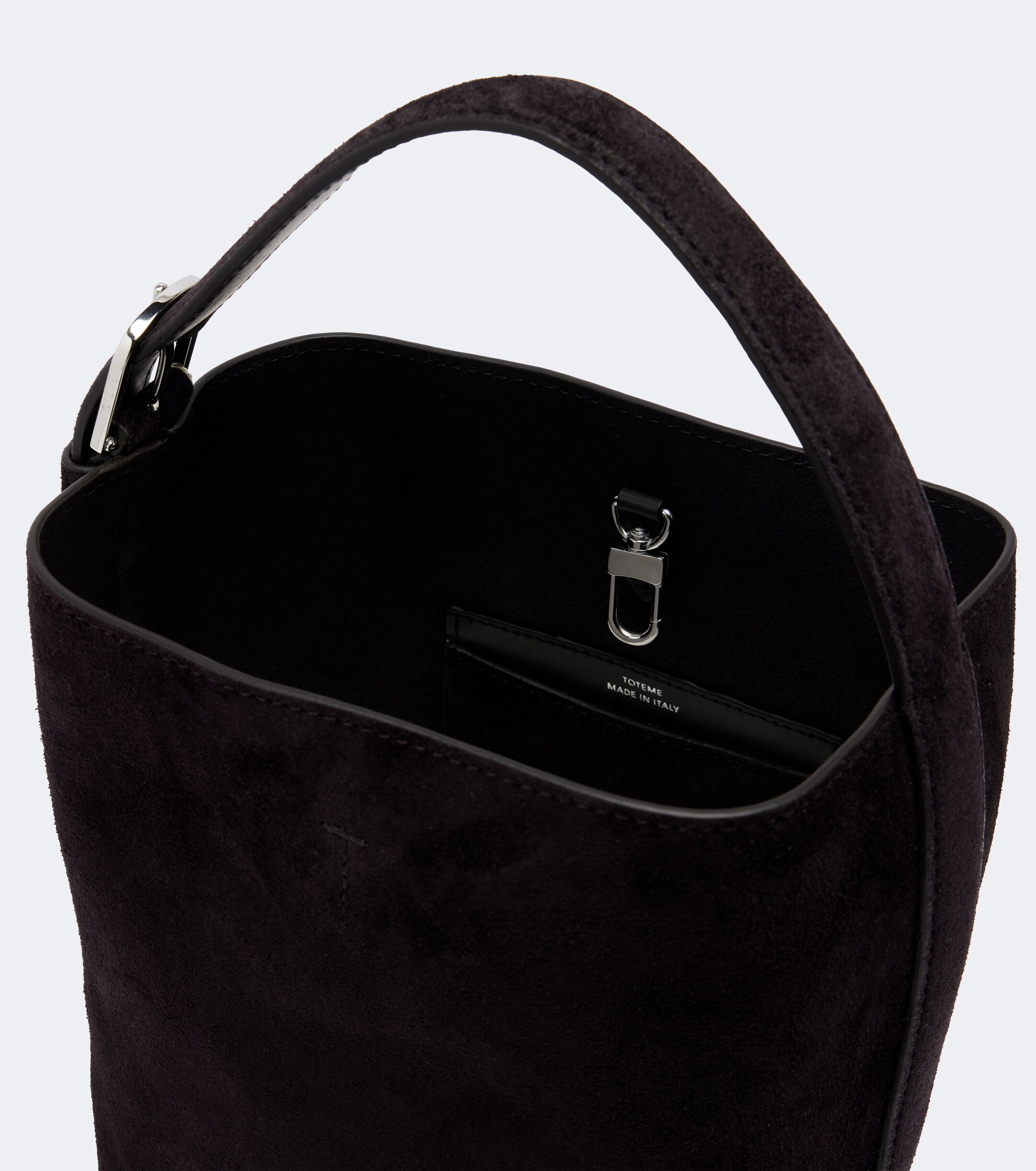 TOTEME Belted Small suede tote bag