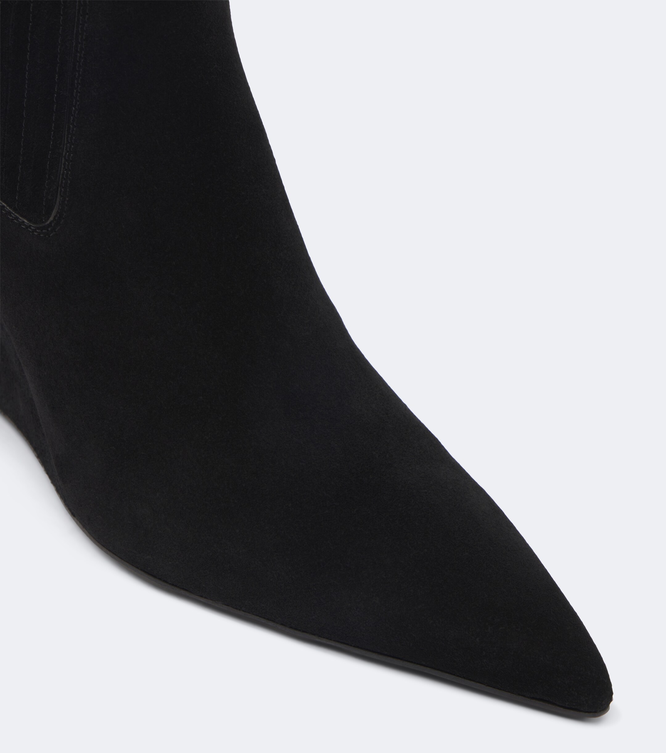 Rick Owens Rick Owens Cantilever suede wedge boots
