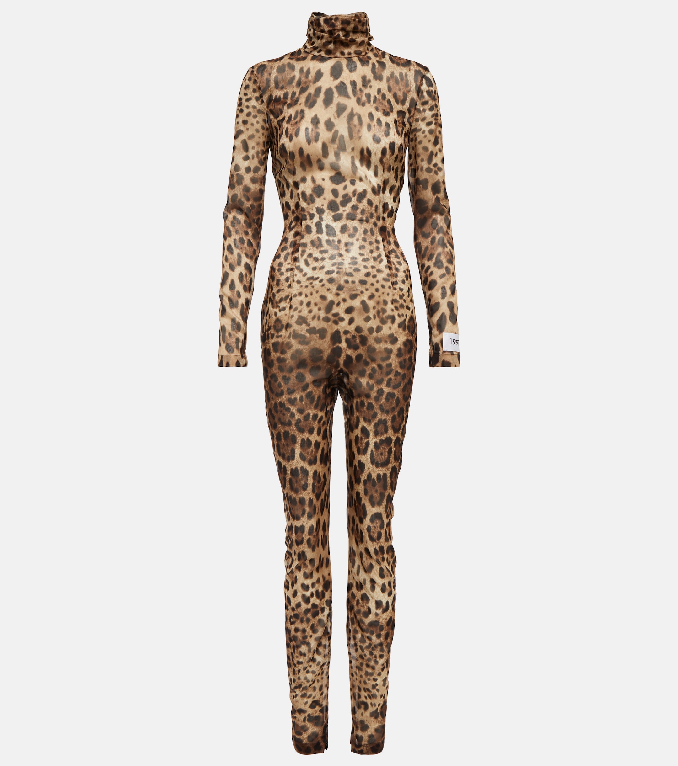 Dolce&Gabbana x Kim leopard-print silk-blend jumpsuit