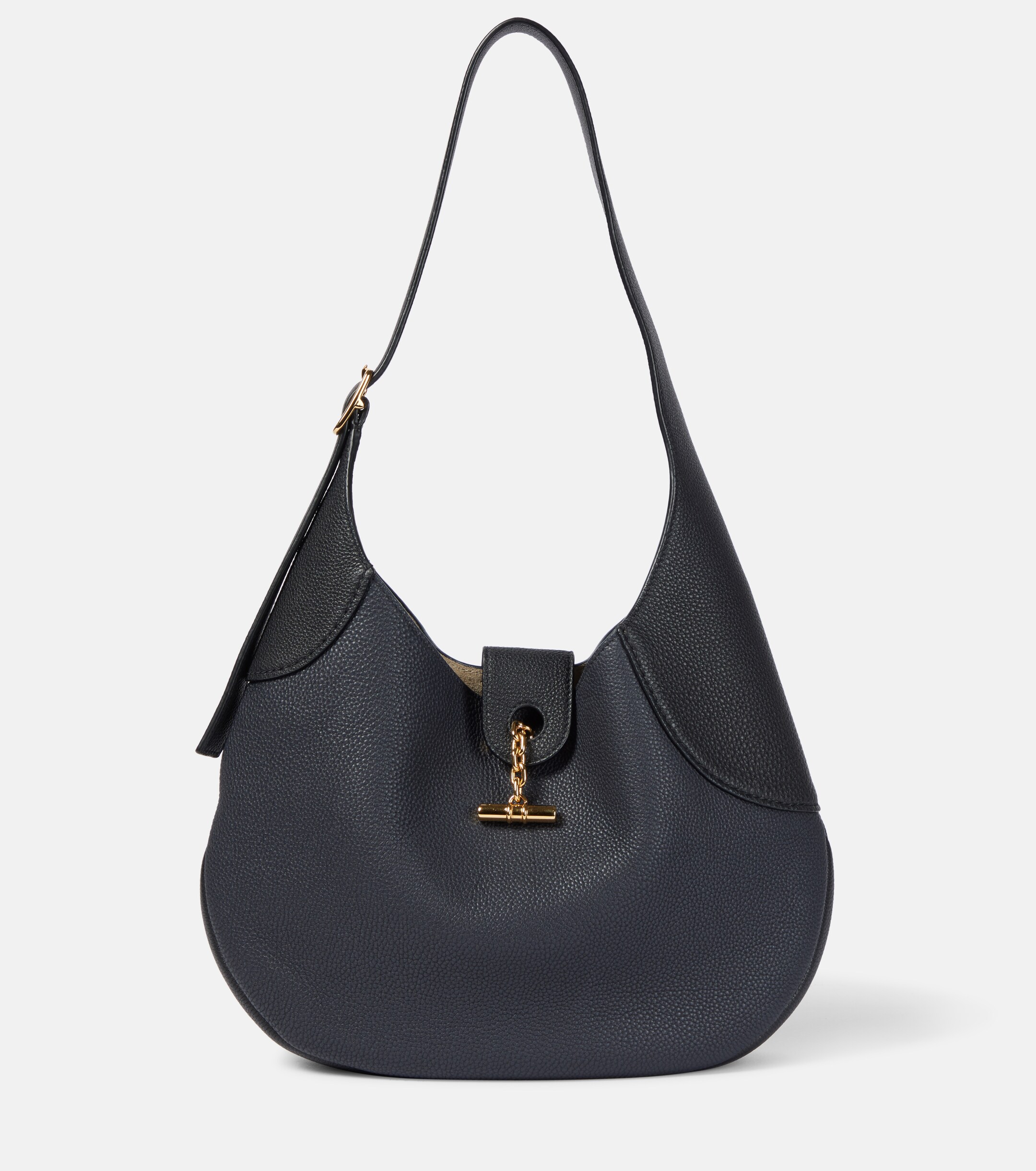 Loro Piana Bobbin Medium leather shoulder bag
