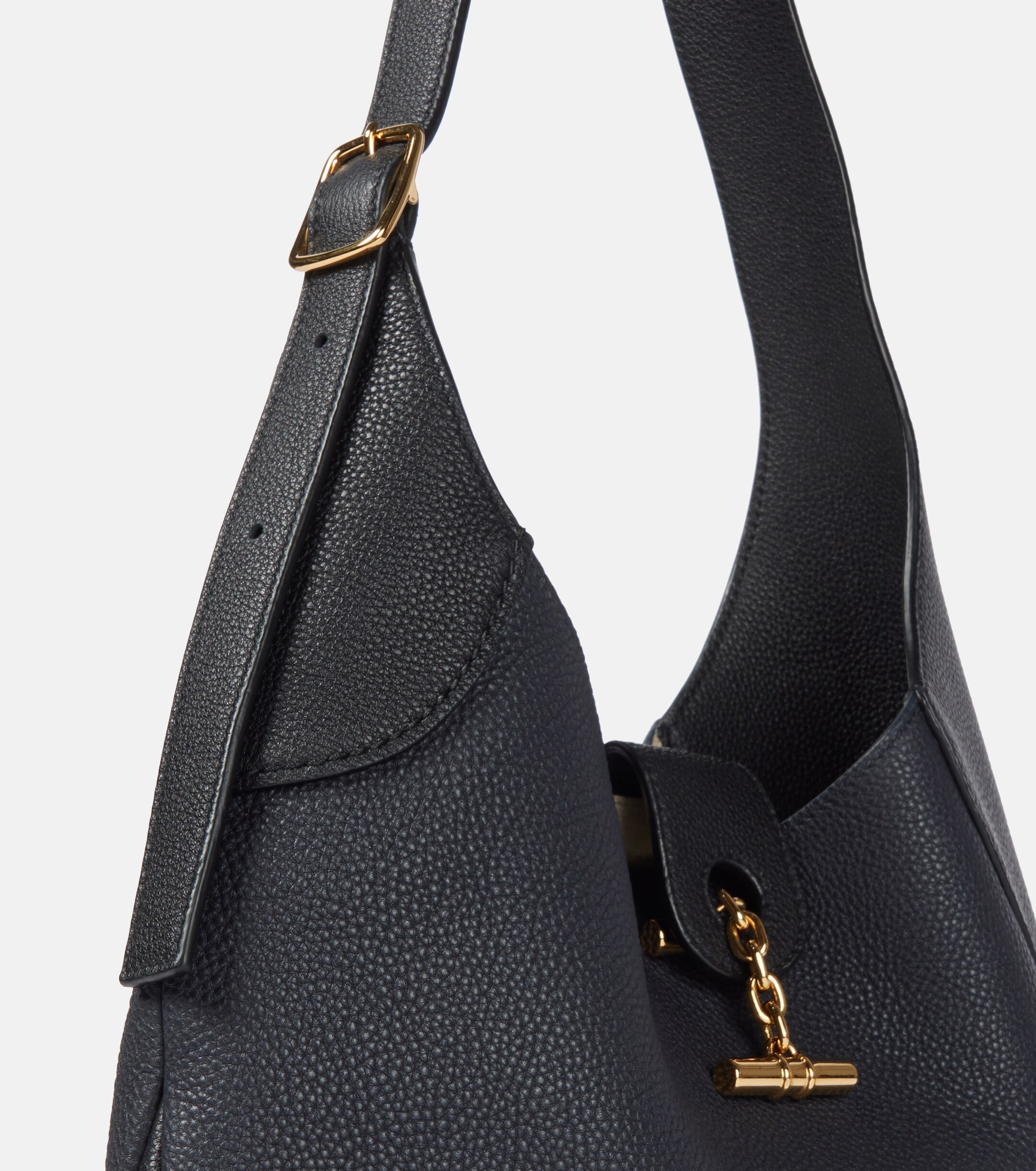 Loro Piana Bobbin Medium leather shoulder bag