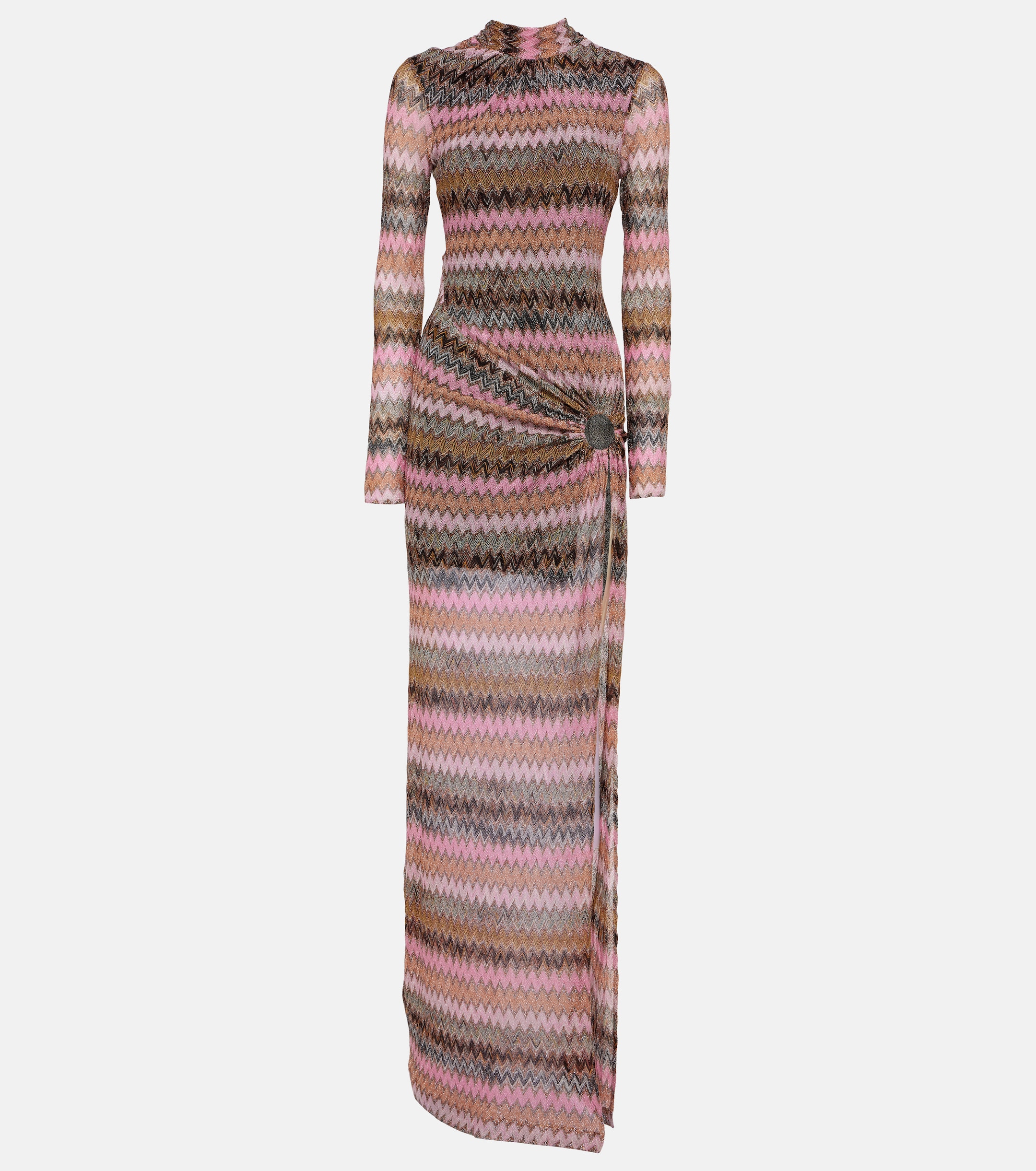 Missoni Zig Zag cutout gown