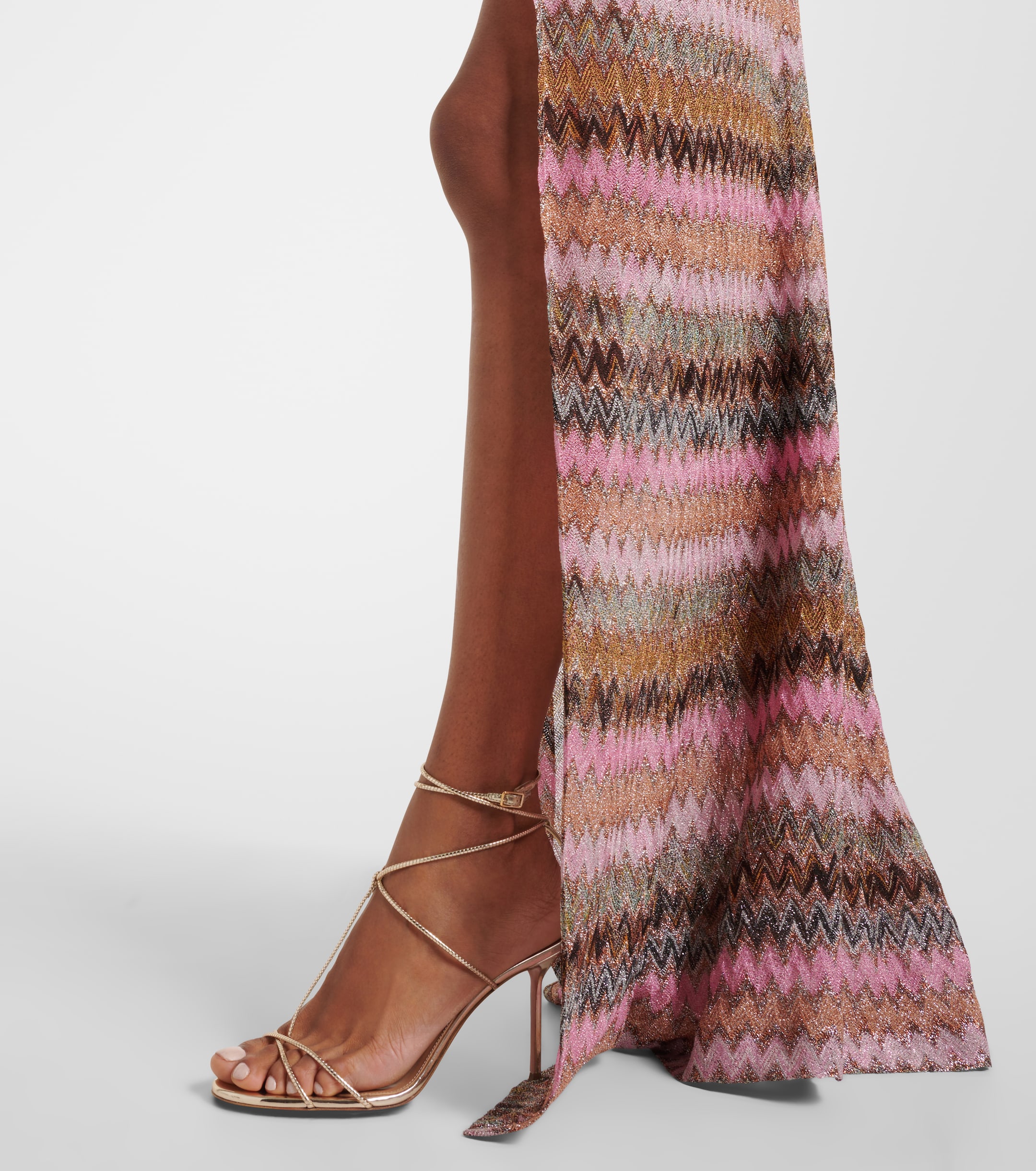 Missoni Zig Zag cutout gown