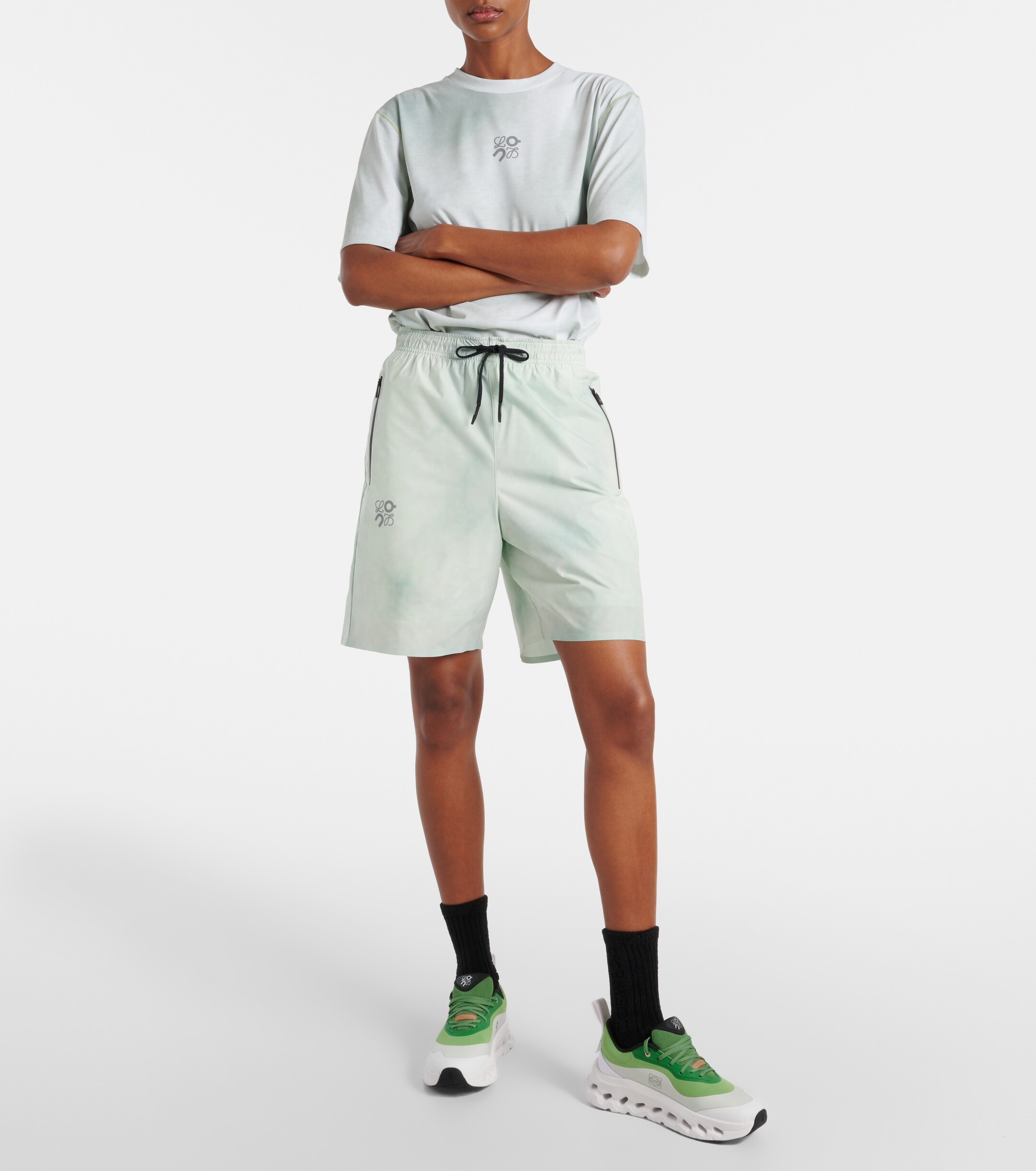 Loewe x On technical shorts