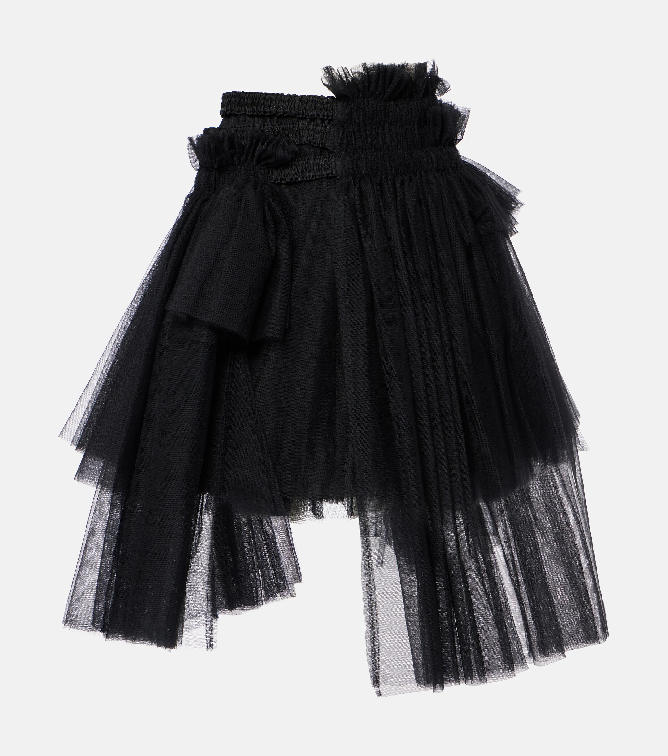 Noir Kei Ninomiya - Mesh midi skirt | Plush