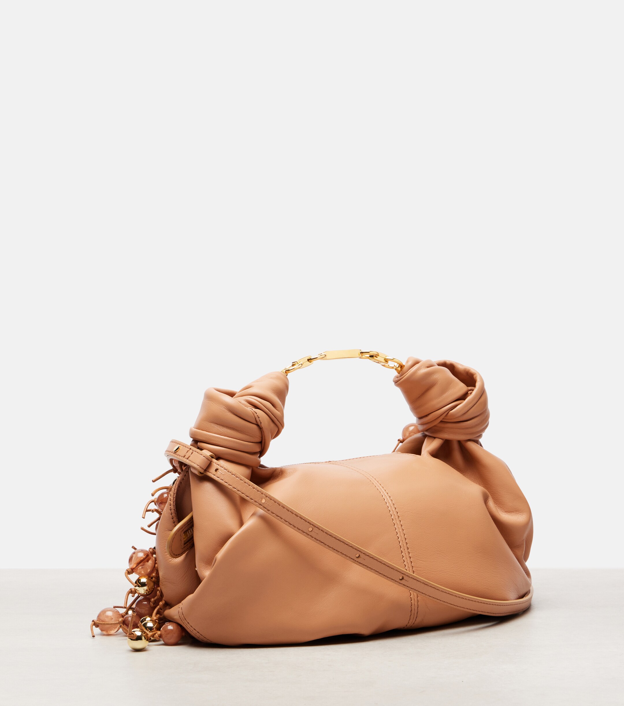 Zimmermann Foam beaded leather shoulder bag