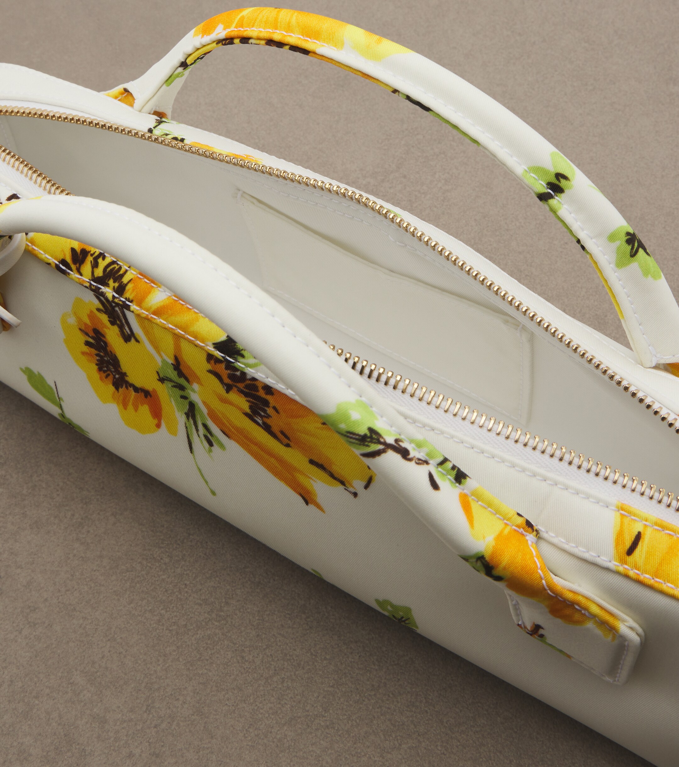 Alaïa Le Teckel floral top-handle bag