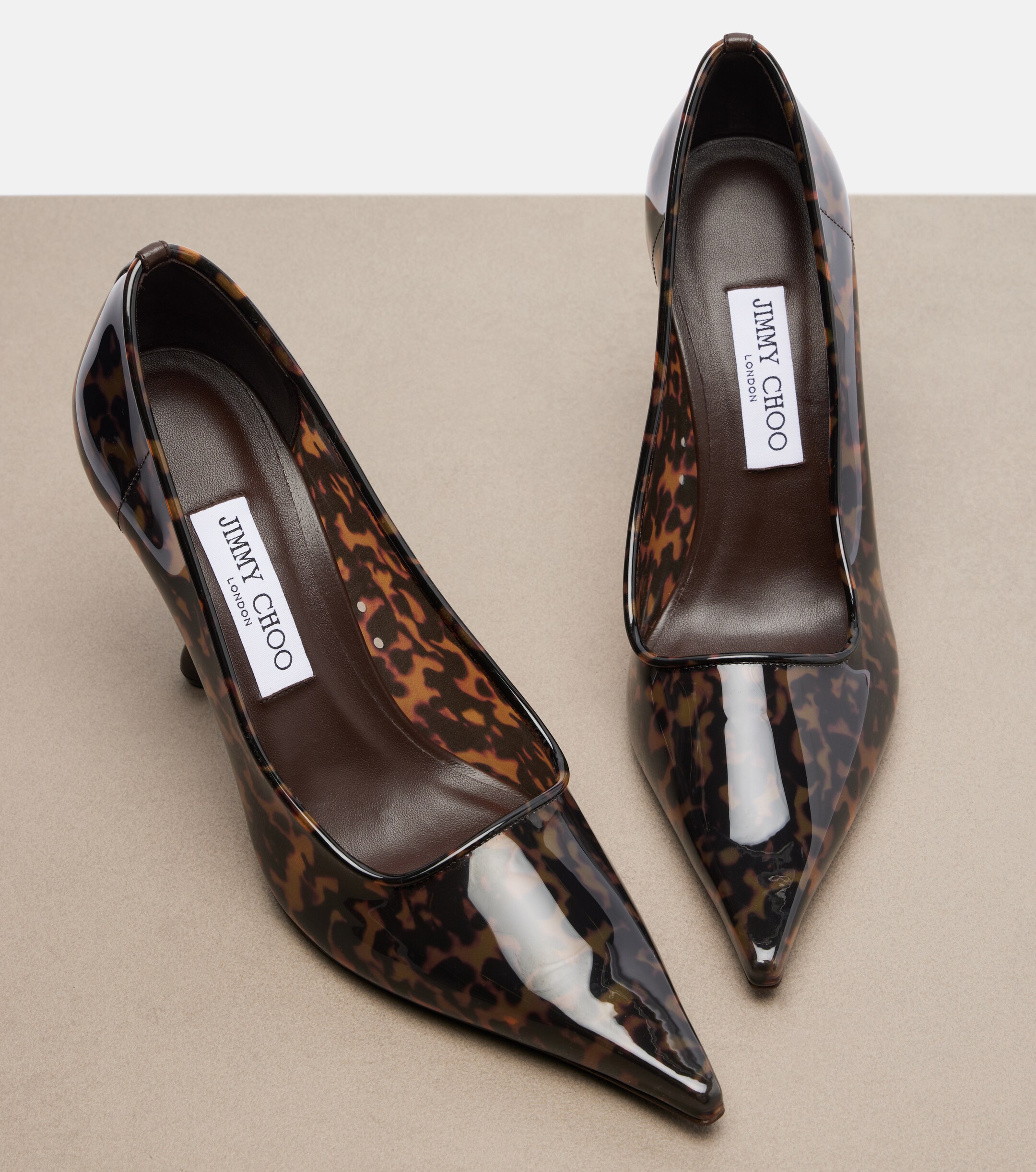 JIMMY CHOO Jimmy Choo Ixia animal-print TPU pumps
