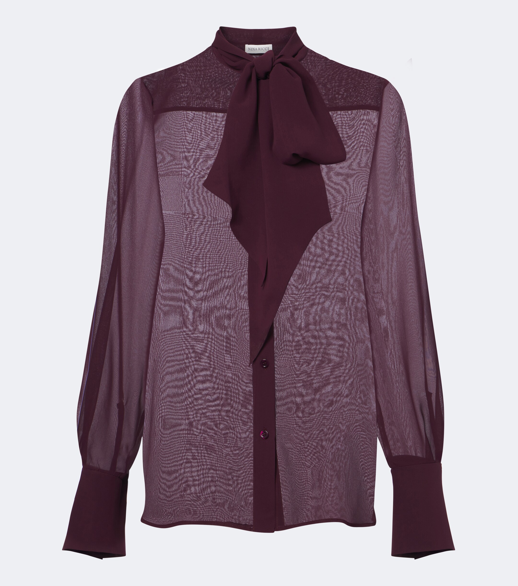Nina Ricci Nina Ricci Silk chiffon blouse
