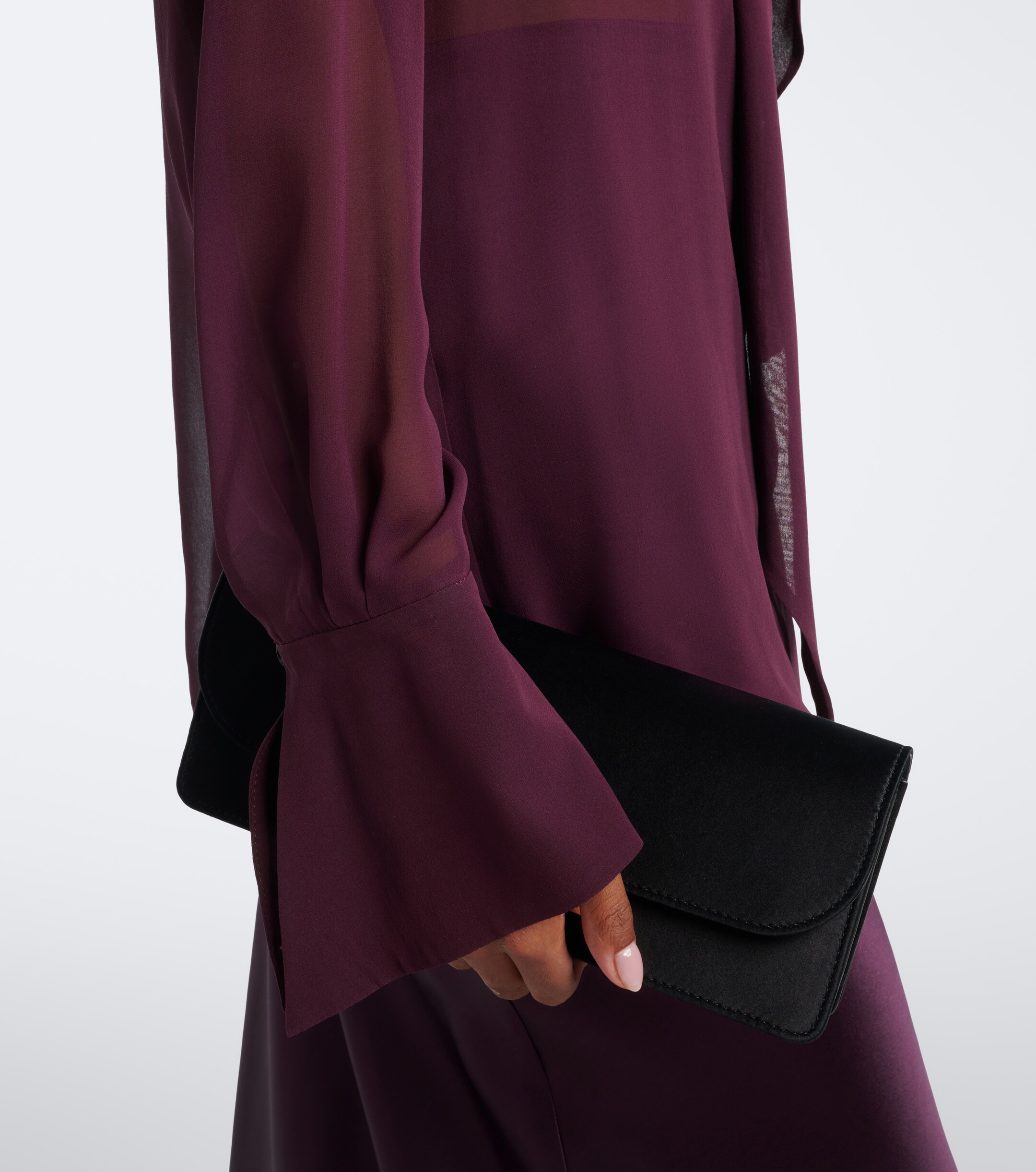 Nina Ricci Nina Ricci Silk chiffon blouse