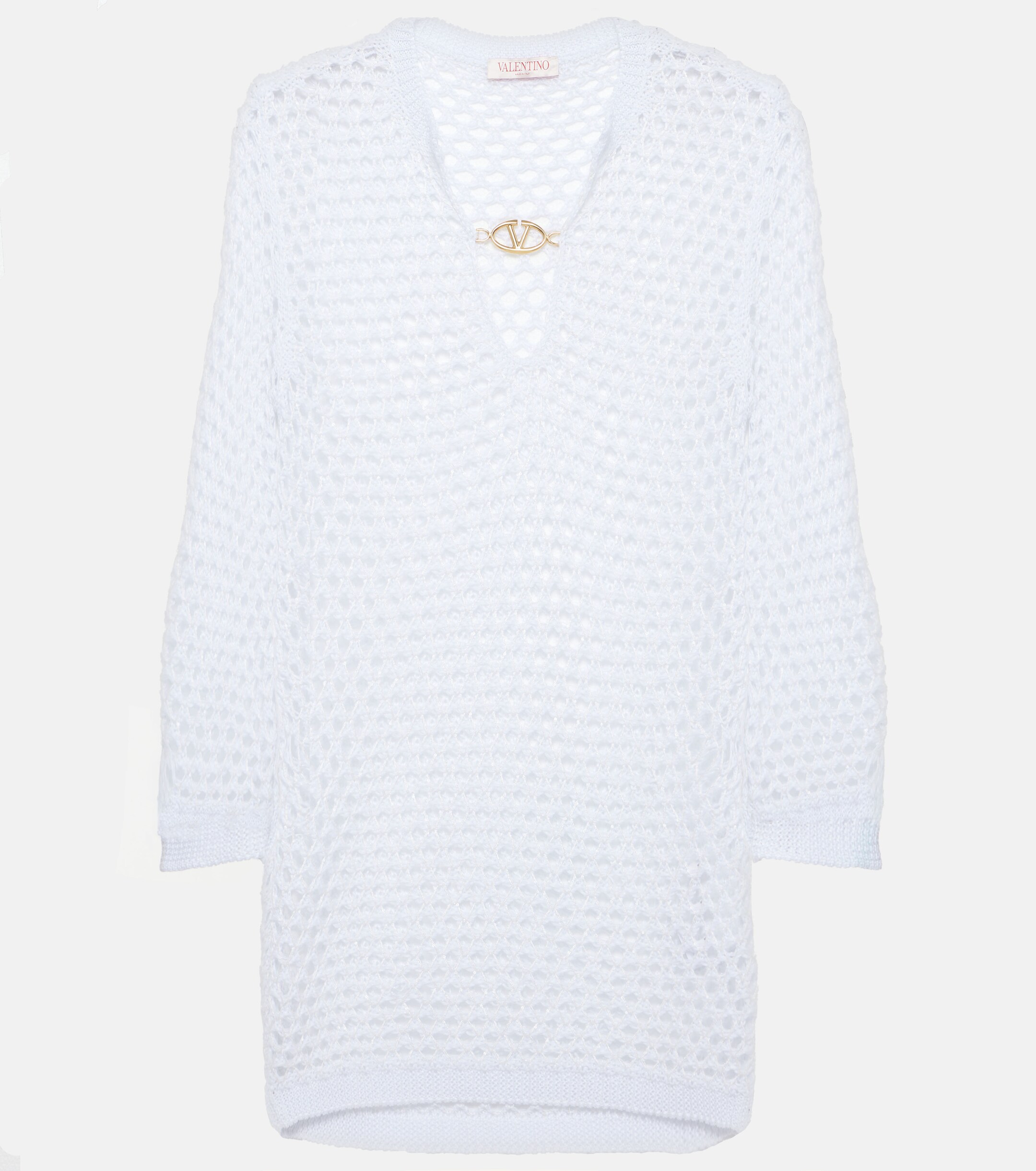 Valentino Garavani Valentino Garavani Fishnet beach dress