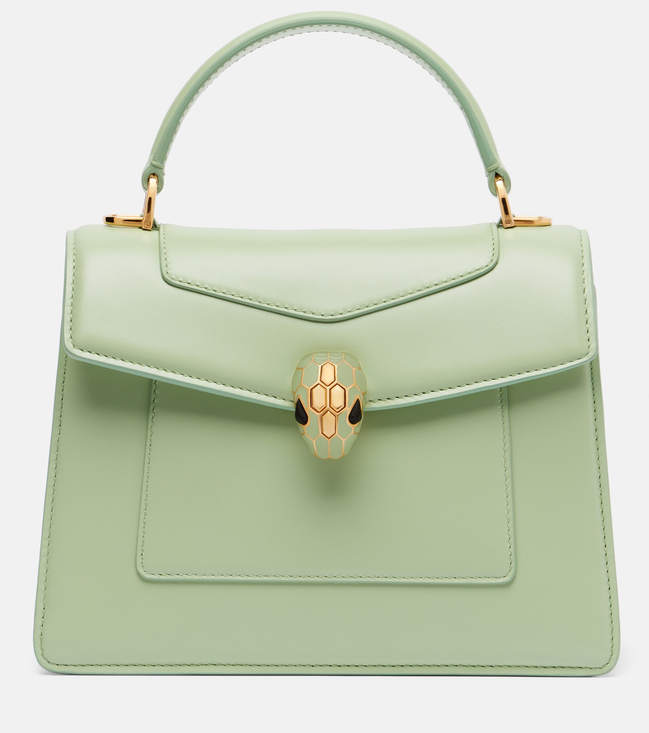 Bvlgari Serpenti Forever Small leather top-handle bag
