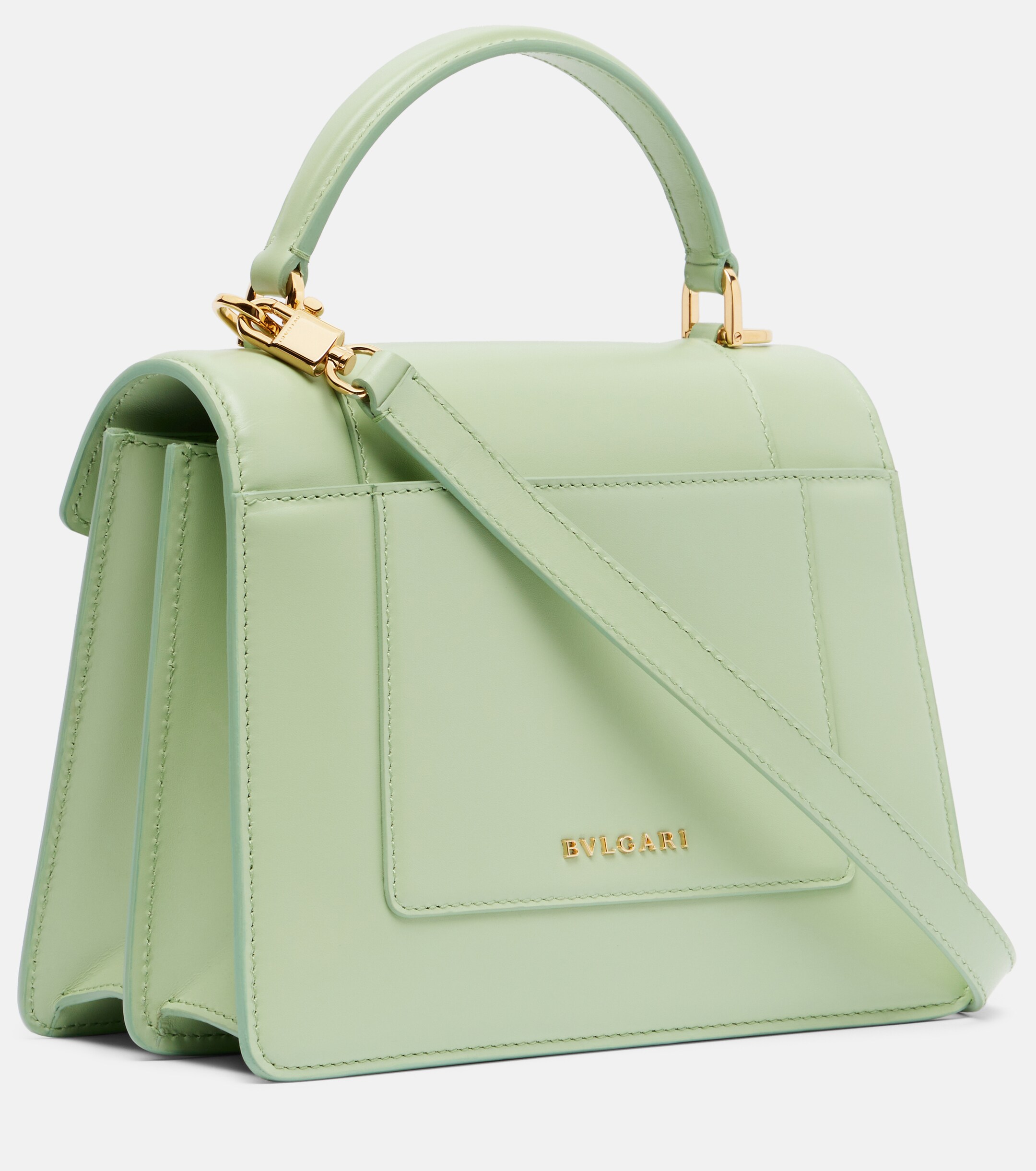 Bvlgari Serpenti Forever Small leather top-handle bag thumbnail