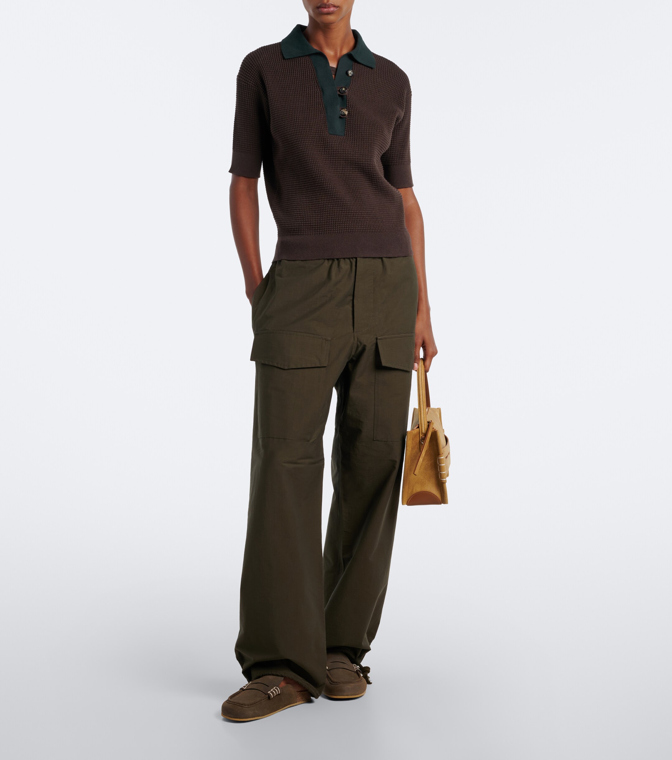 Jw Anderson JW Anderson Stitch suede mules