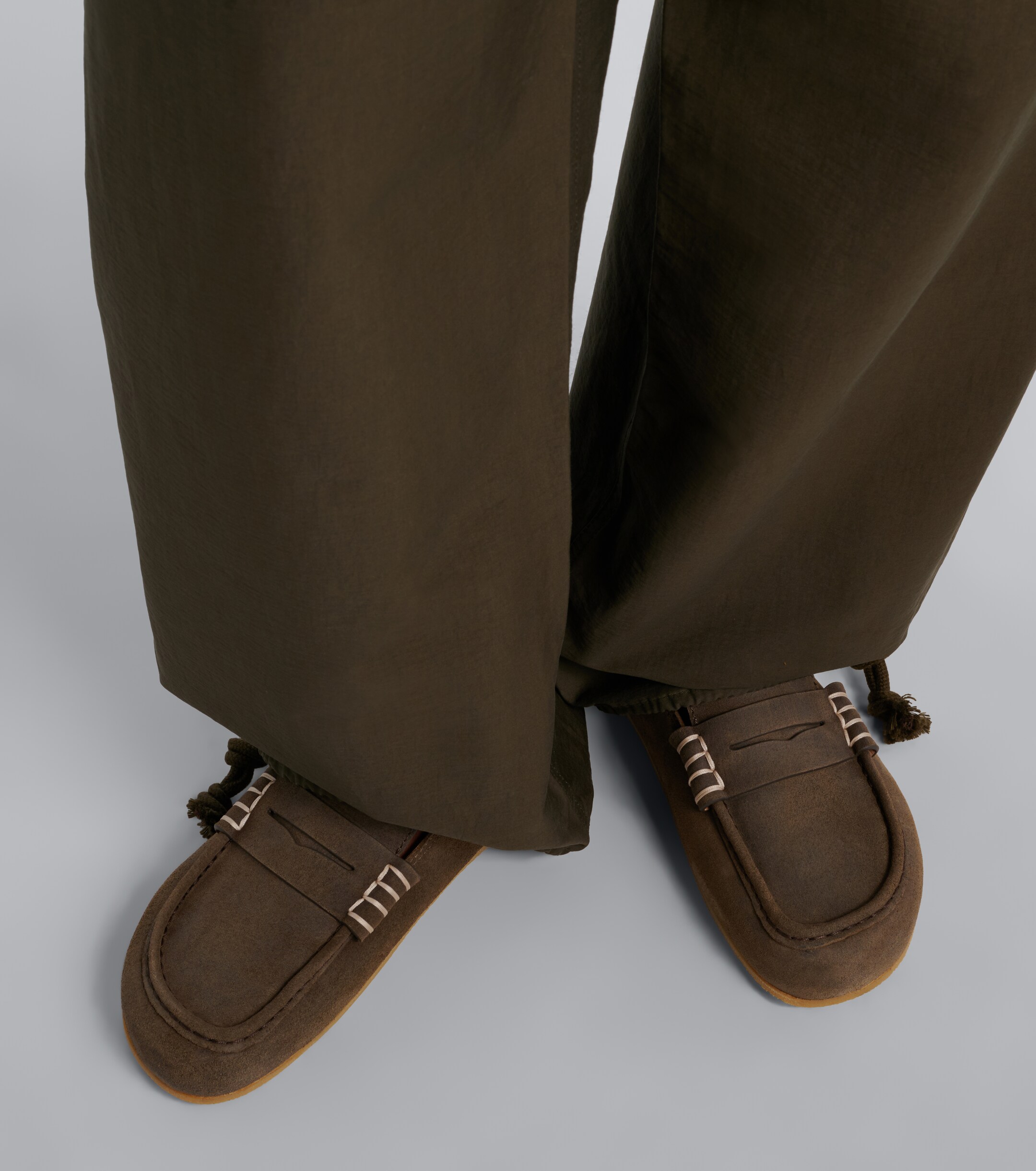 Jw Anderson JW Anderson Stitch suede mules