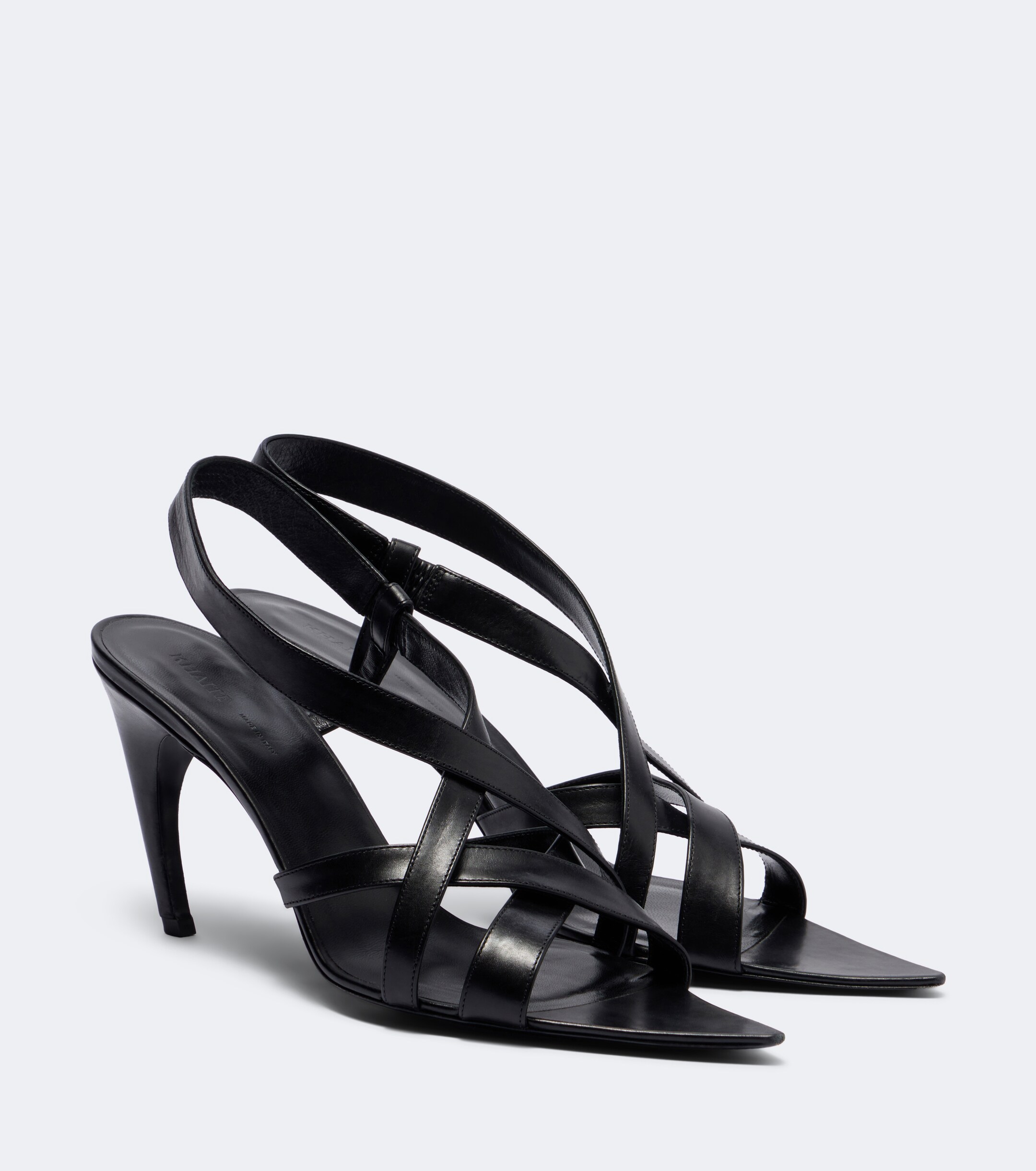 KHAITE Khaite Sadie leather slingback sandals