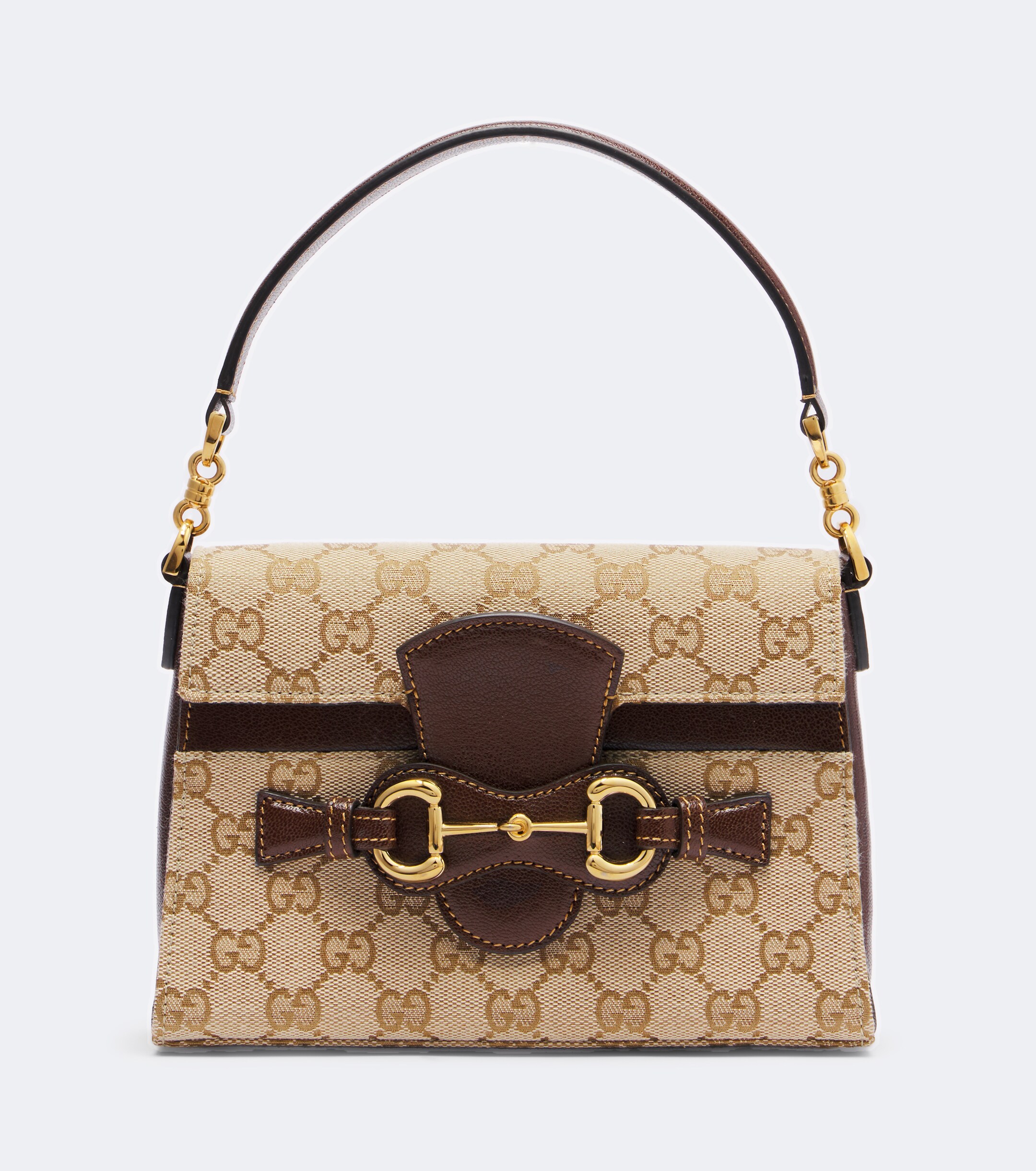 Gucci Horsebit Duomo Small GG canvas top-handle bag