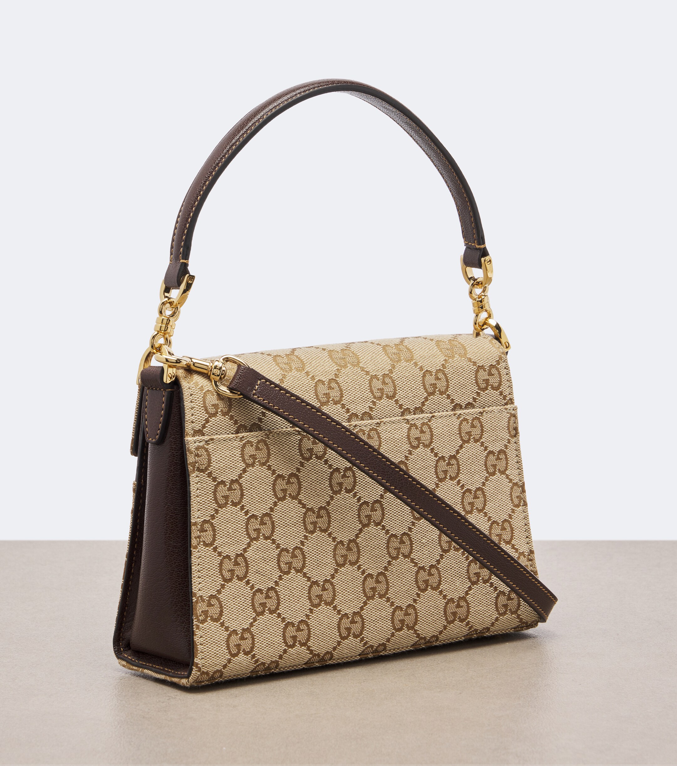 Gucci Horsebit Duomo Small GG canvas top-handle bag