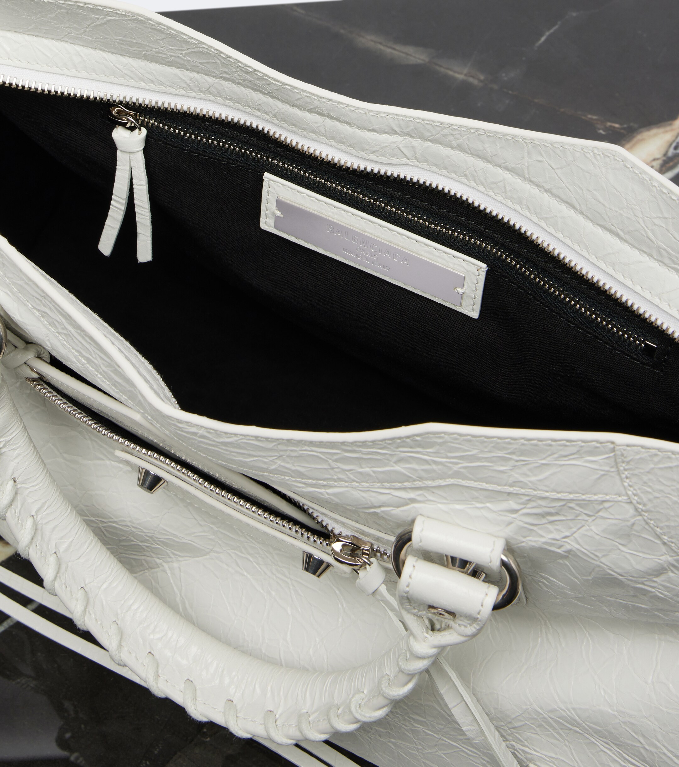 Balenciaga Le City Medium leather shoulder bag