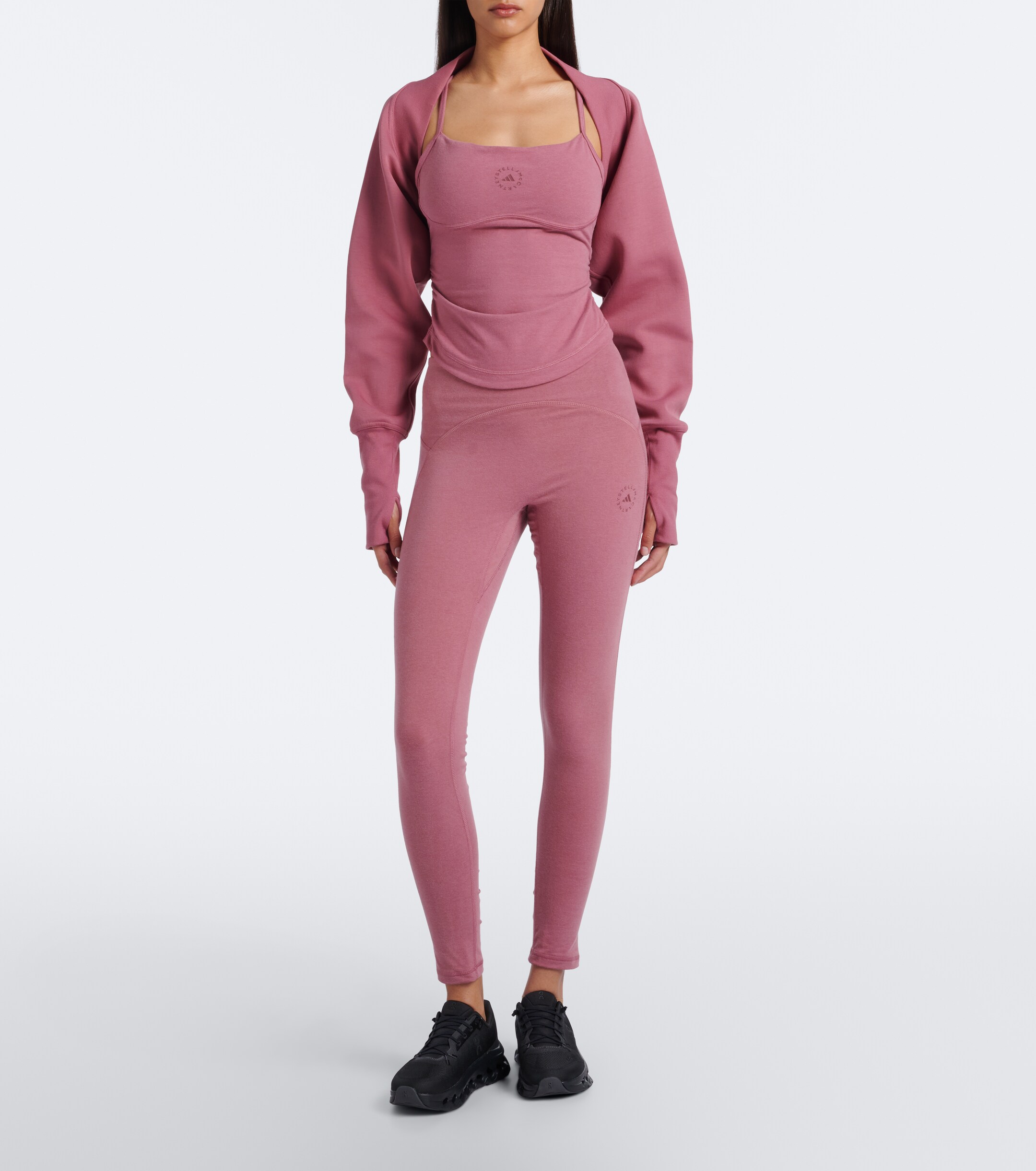 adidas by Stella McCartney Adidas by Stella McCartney Logo jersey tank top