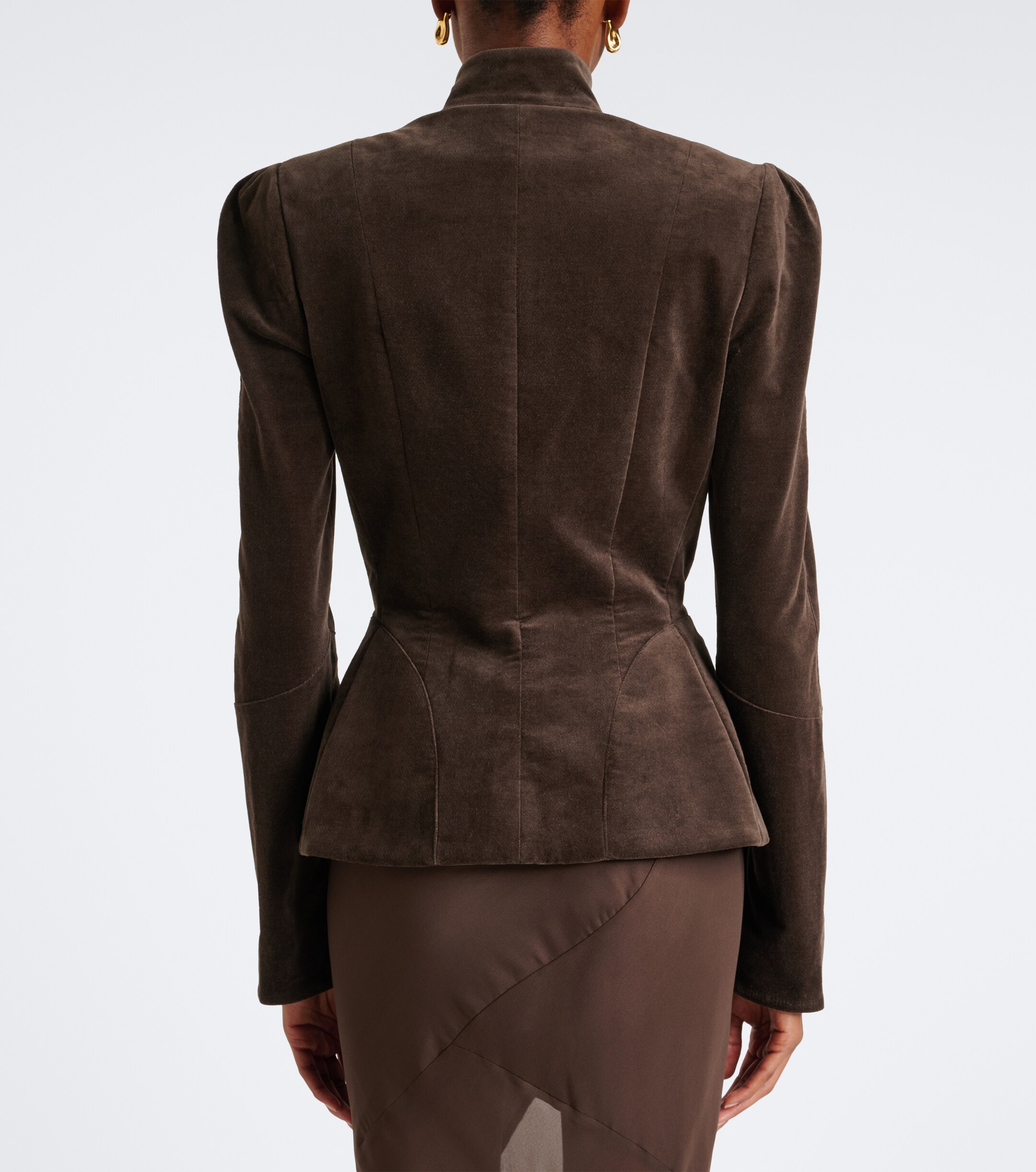 DE LA VALI De La Vali Vega cotton velvet jacket
