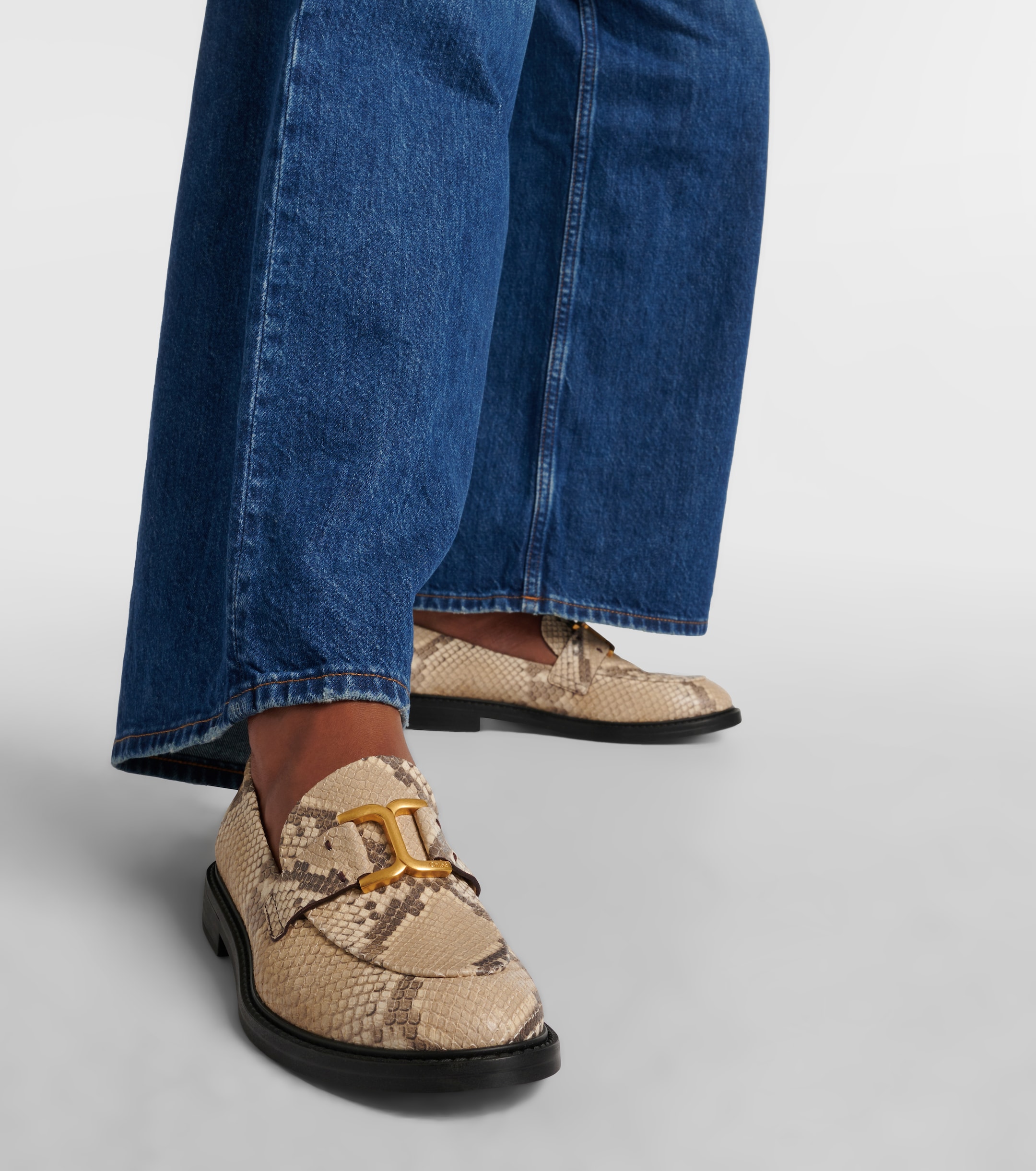 Chloé Marcie leather loafers thumbnail
