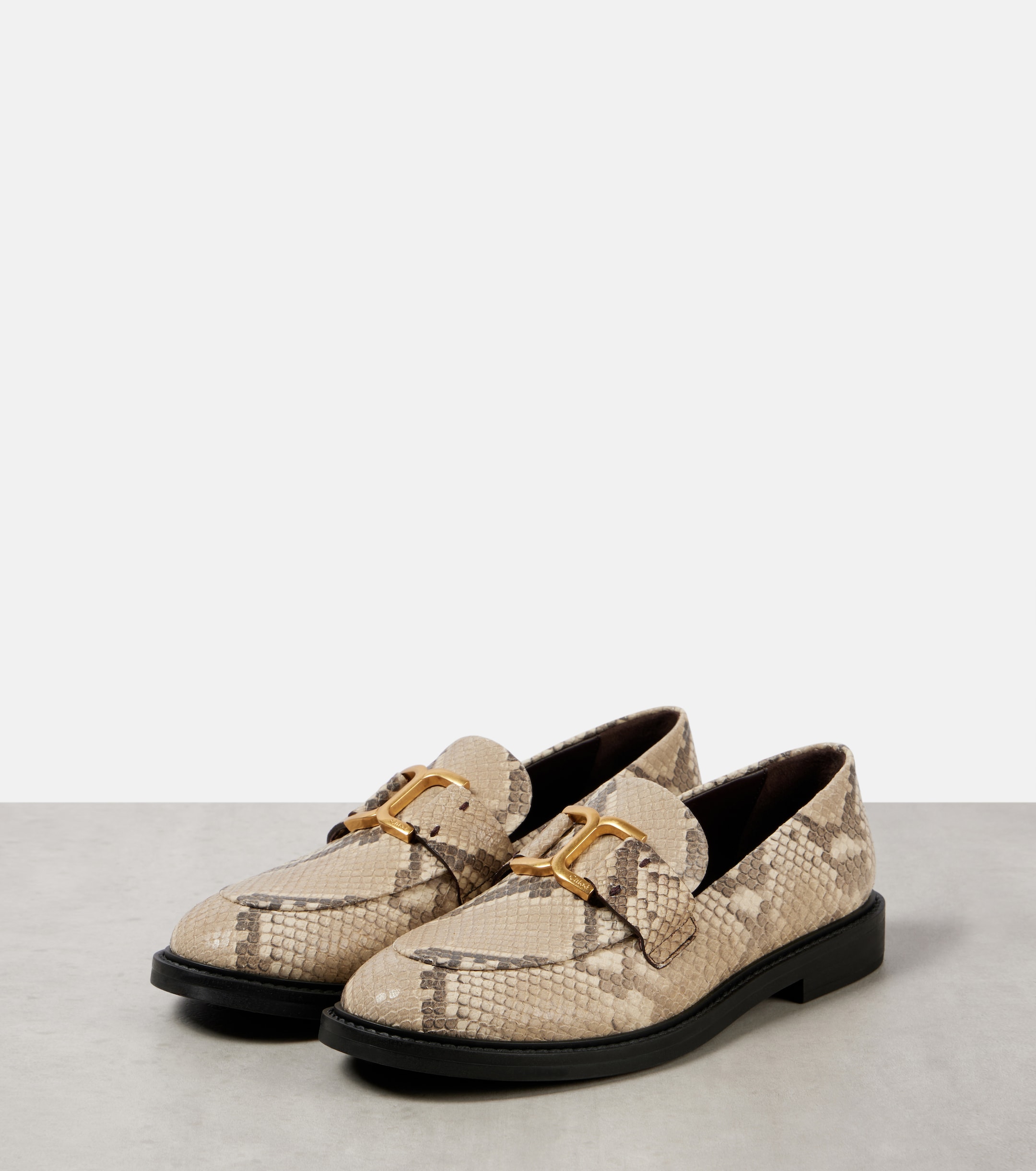 Chloé Marcie leather loafers thumbnail