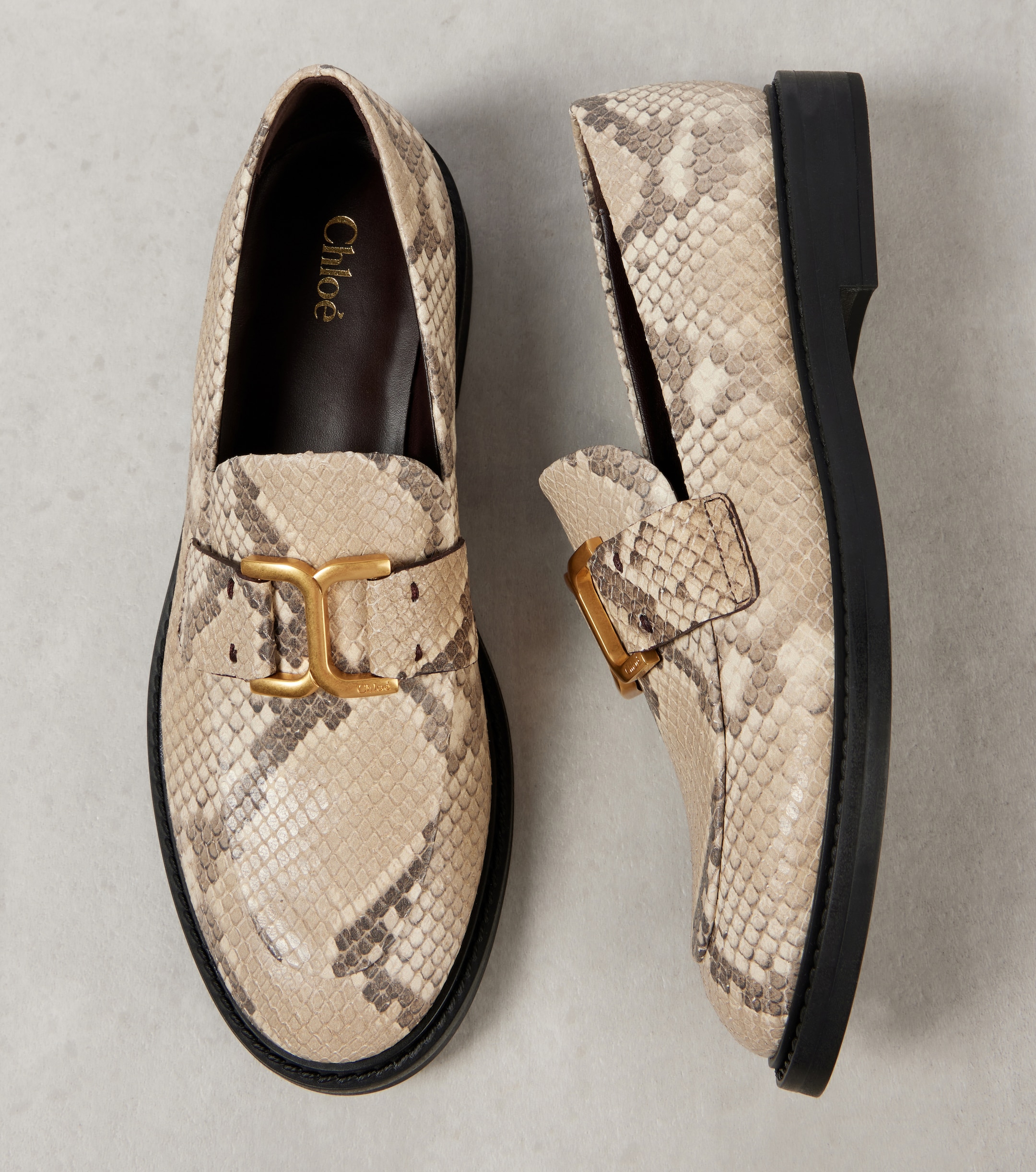 Chloé Marcie leather loafers thumbnail