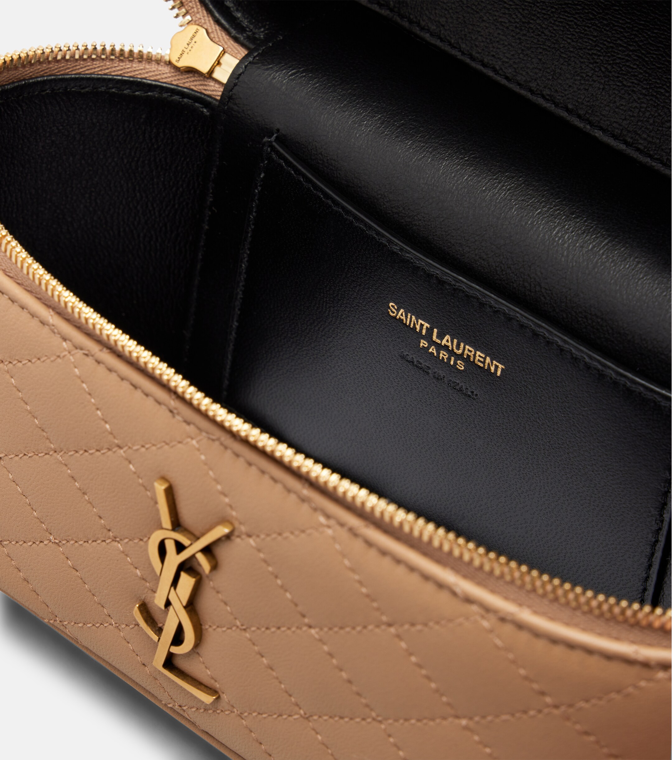 Saint Laurent Saint Laurent Gaby quilted leather vanity bag